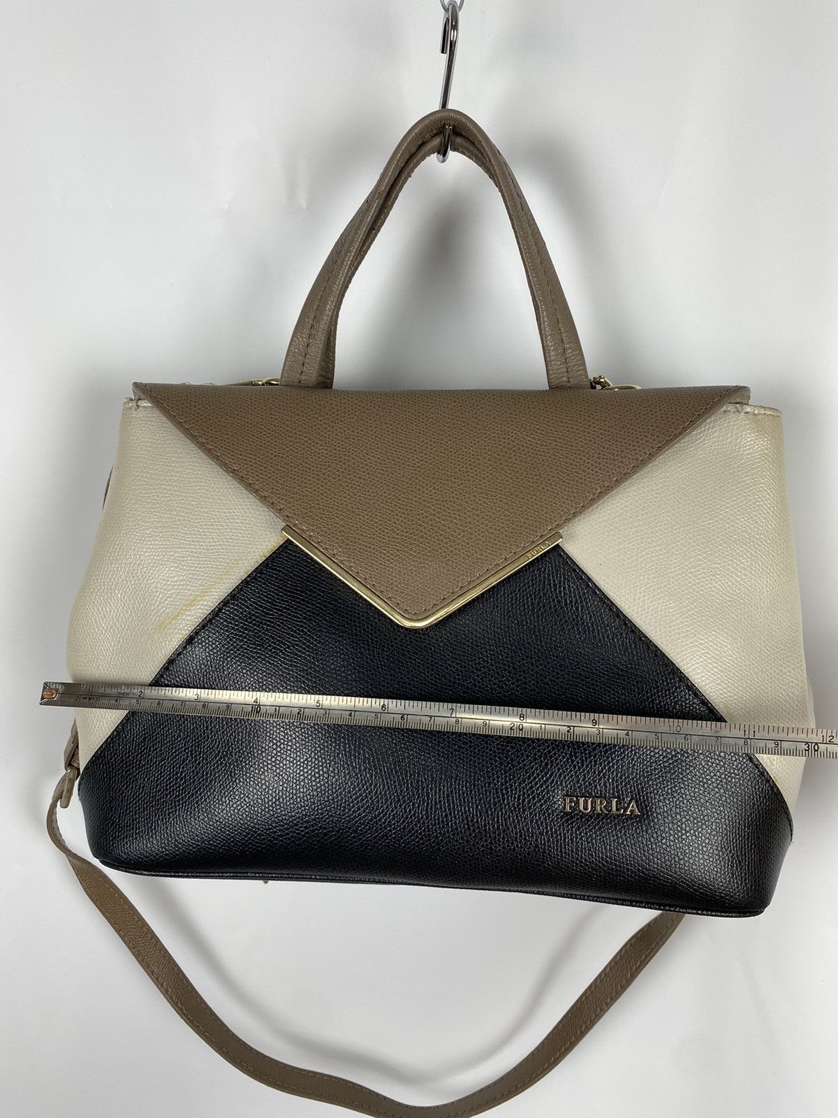 Furla Furla Kelis Genuine Leather Bag 3 Colours Crossbody Handle Size ONE SIZE - 9 Thumbnail
