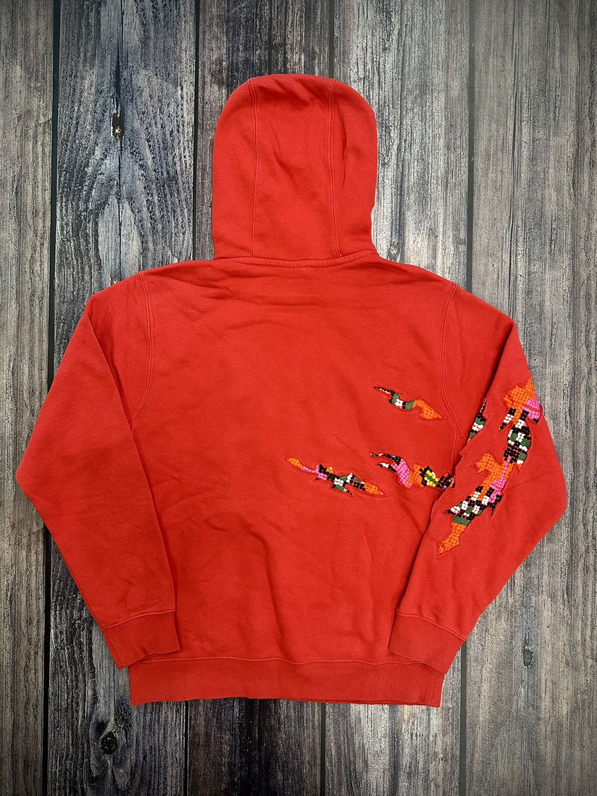 Nike Nike Custom Hoodie Vintage 90s Y2K Reworked Size US S / EU 44-46 / 1 - 4 Thumbnail