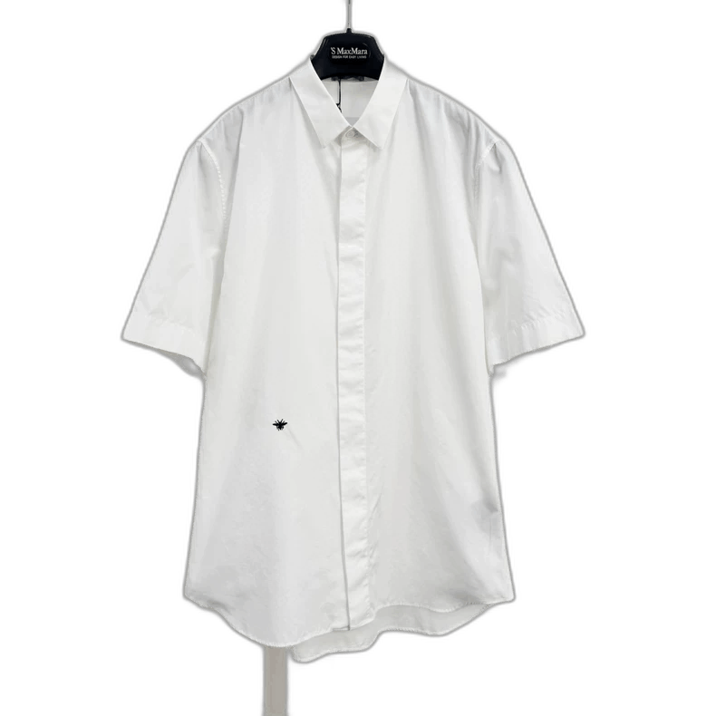 Dior Dior Embroidered Bee Short Sleeve Shirt Size US S / EU 44-46 / 1 - 1 Thumbnail