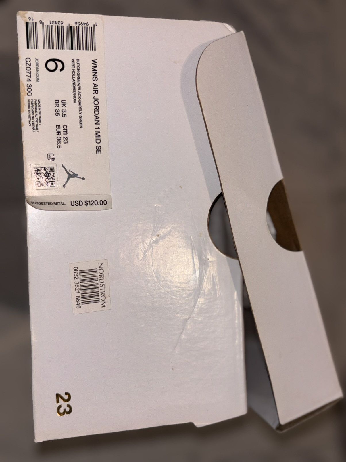 Jordan Brand WMNS Jordan 1 Mid SE Dutch Green Size US 6 / IT 36 - 10 Thumbnail