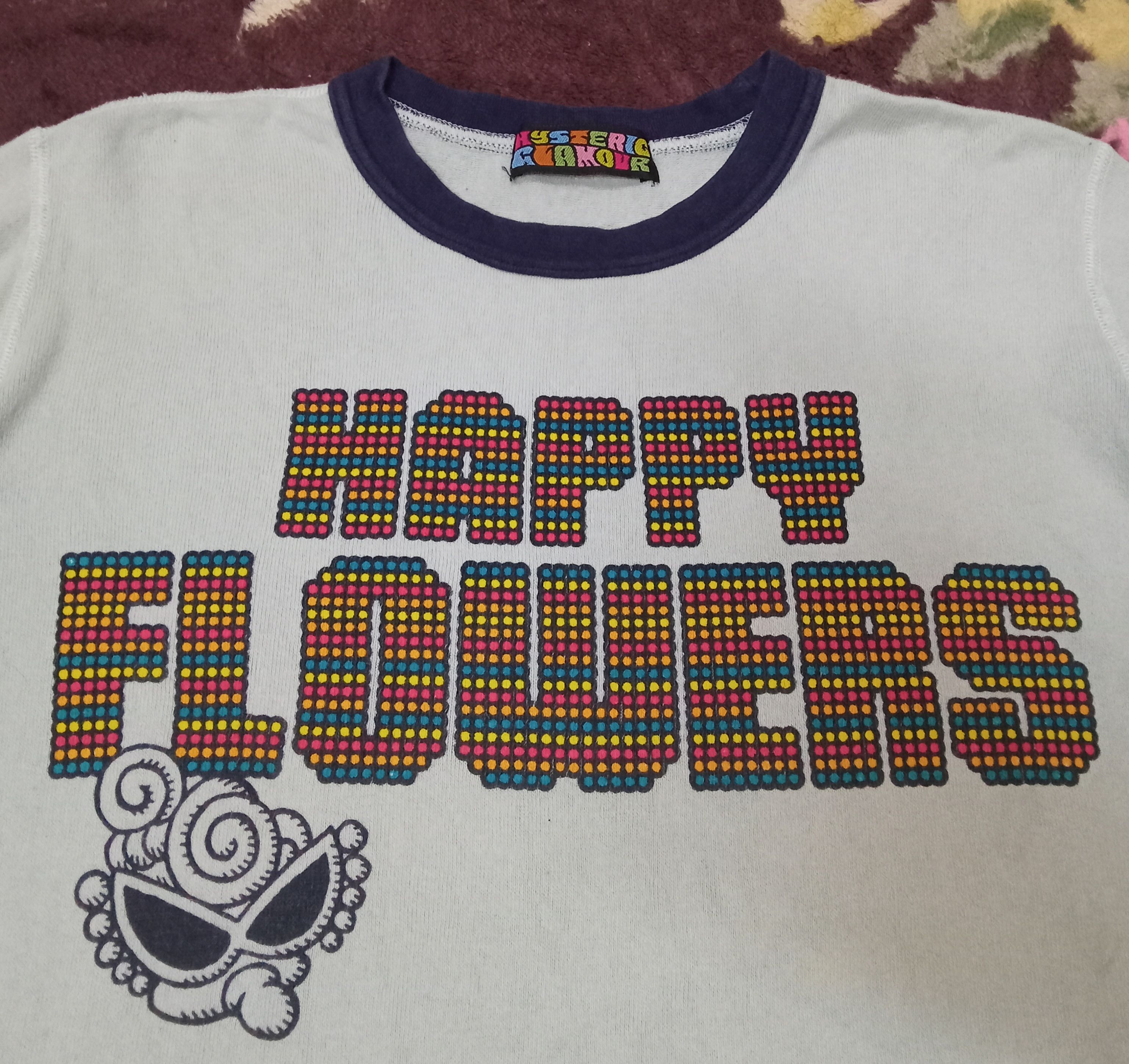 Hysteric Glamour × Japanese Brand Vintage Hysteric Glamour Happy Flowers Top Size XXS / US 00 / IT 34 - 6 Thumbnail