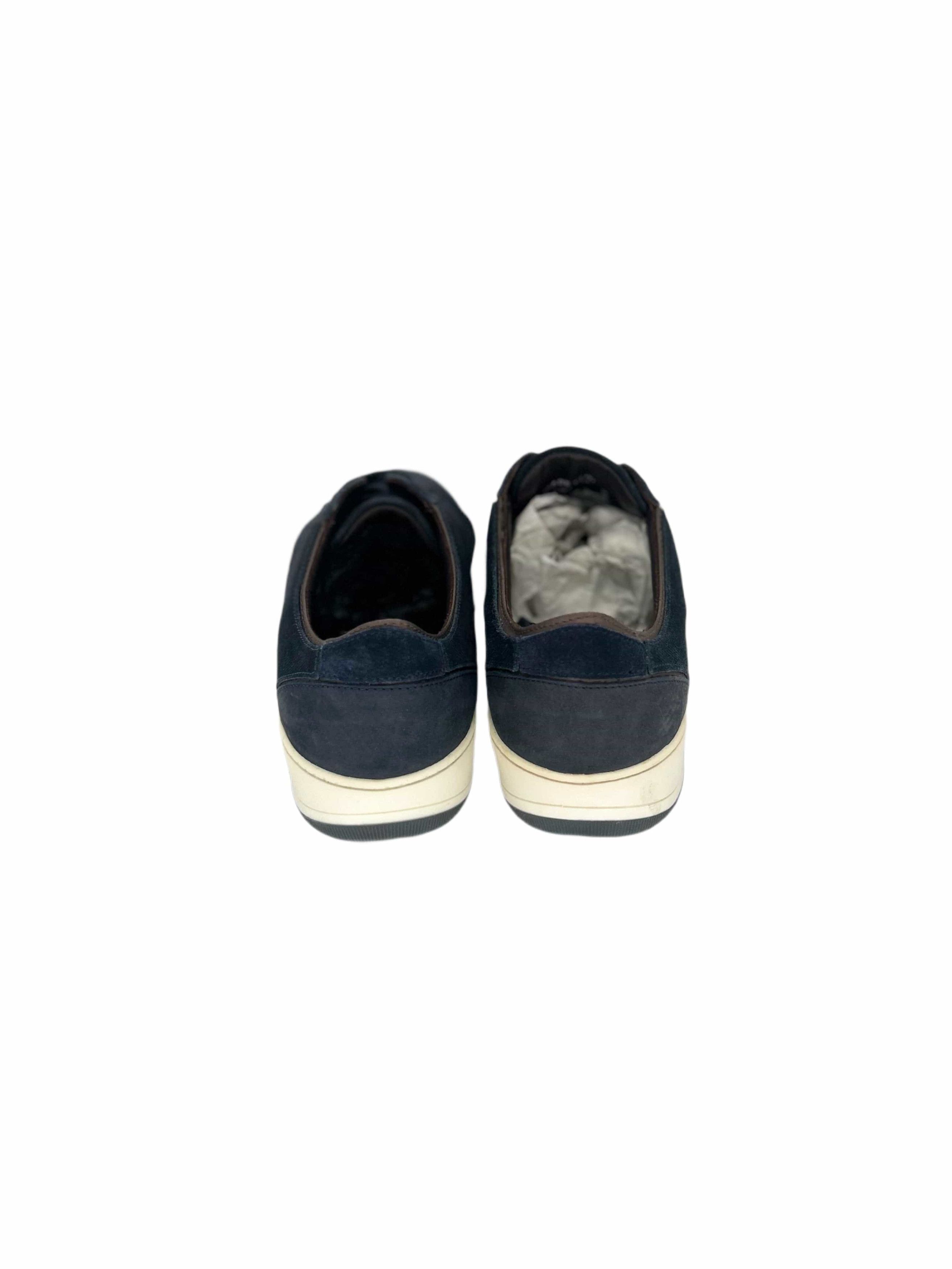 Lanvin Lanvin Navy Wool Felt Tennis Sneaker Size US 9 / EU 42 - 6 Thumbnail