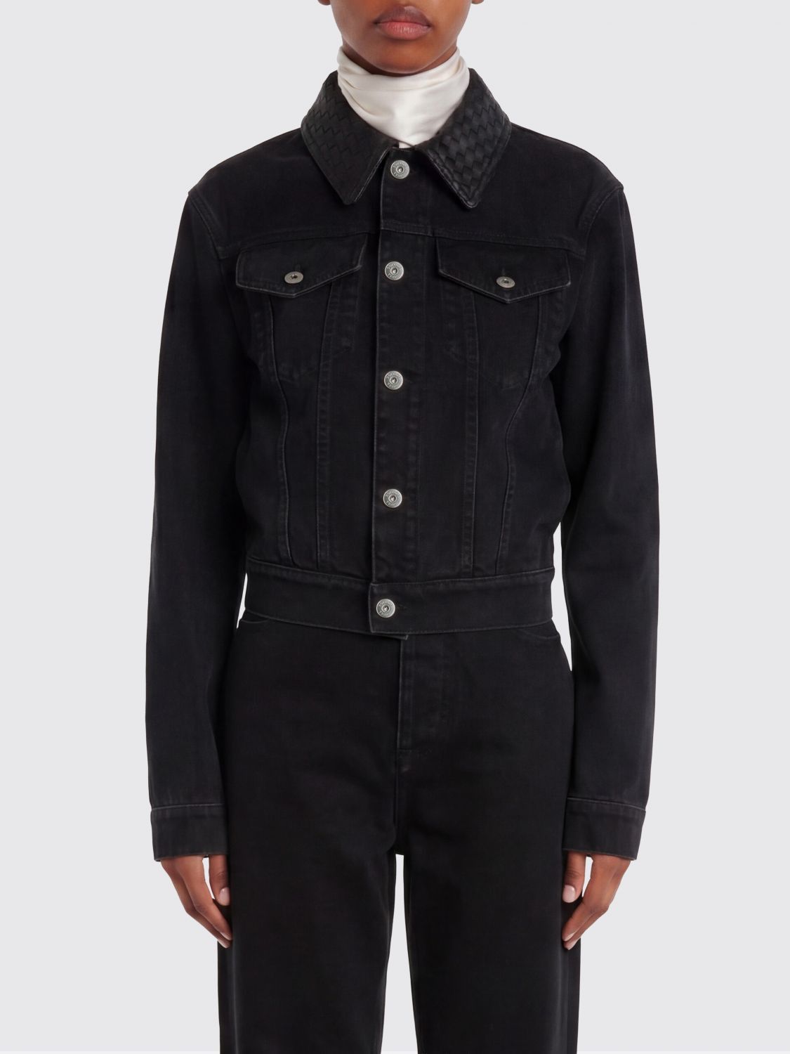 Bottega Veneta Bottega Veneta Jacket Woman Black Size M / US 6-8 / IT 42-44 - 1 Thumbnail