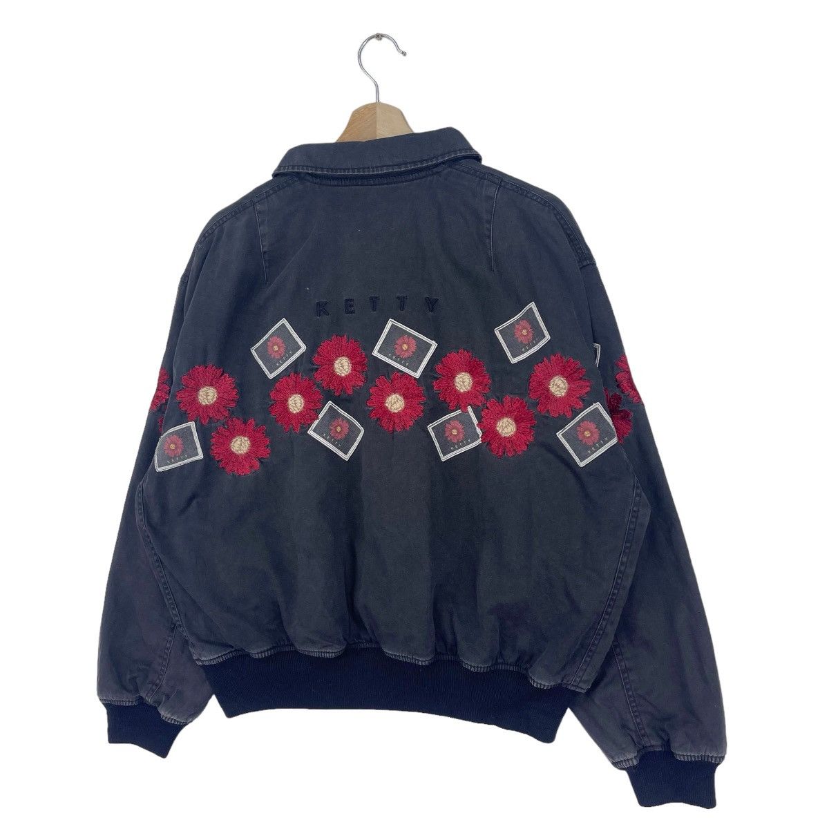 Japanese Brand Art Patchwork Cotton Bomber Jacket Size US M / EU 48-50 / 2 - 5 Thumbnail