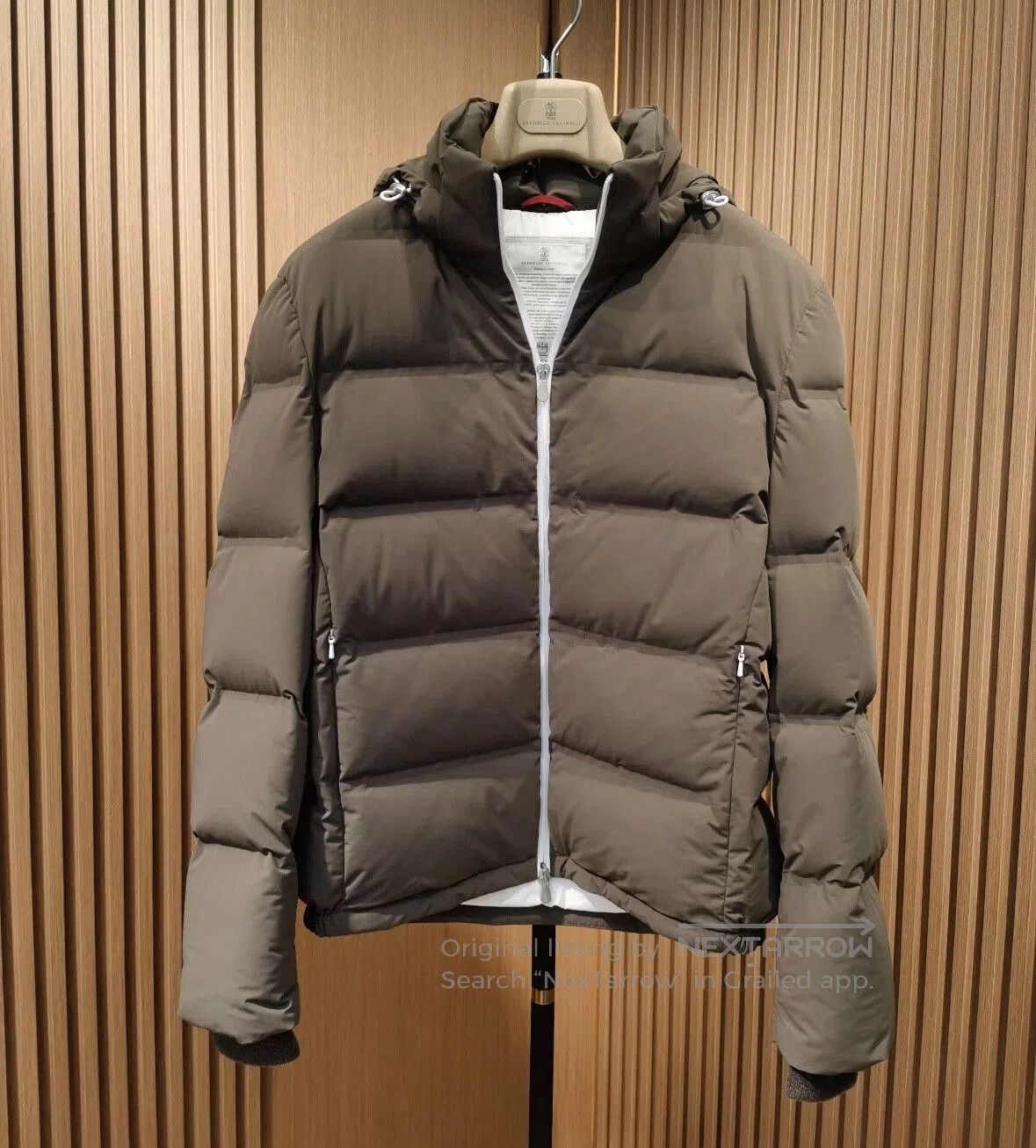 Brunello Cucinelli Brunello Cucinelli Men's Down Jacket. Size US M / EU 48-50 / 2 - 1 Thumbnail