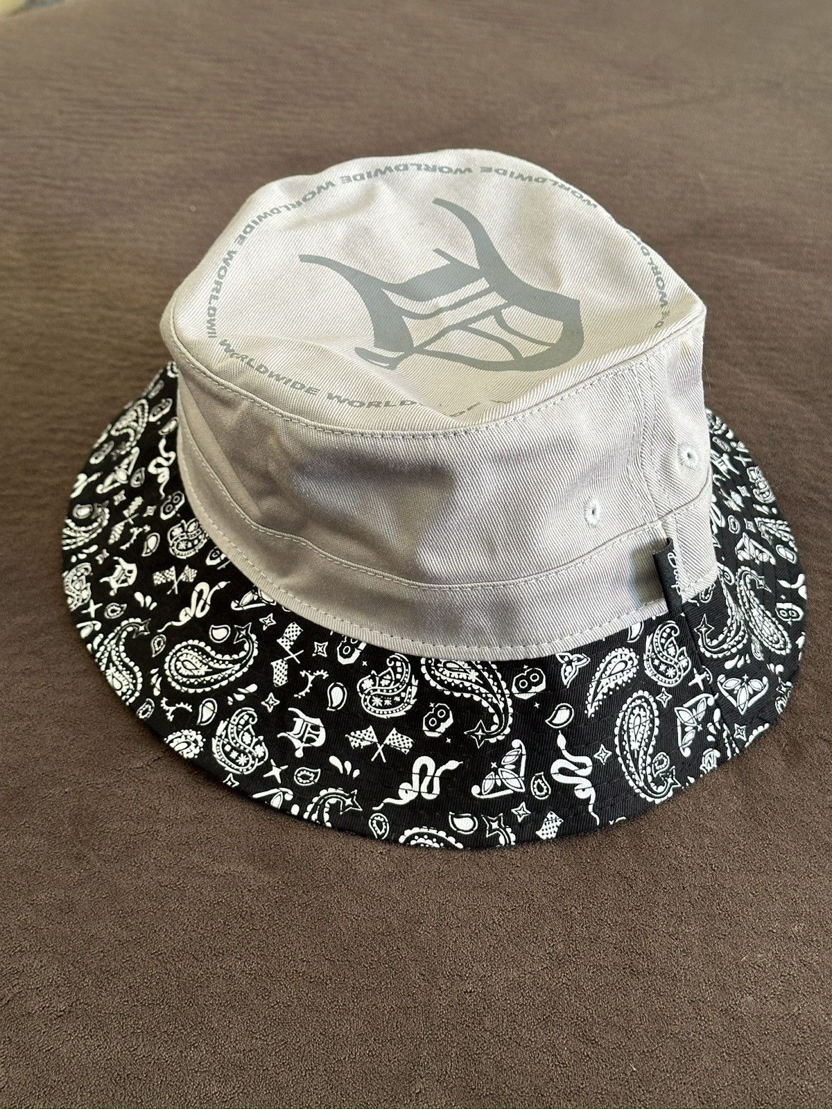 Other Paisley Bucket Hat Old English Letter D Size ONE SIZE - 1 Thumbnail