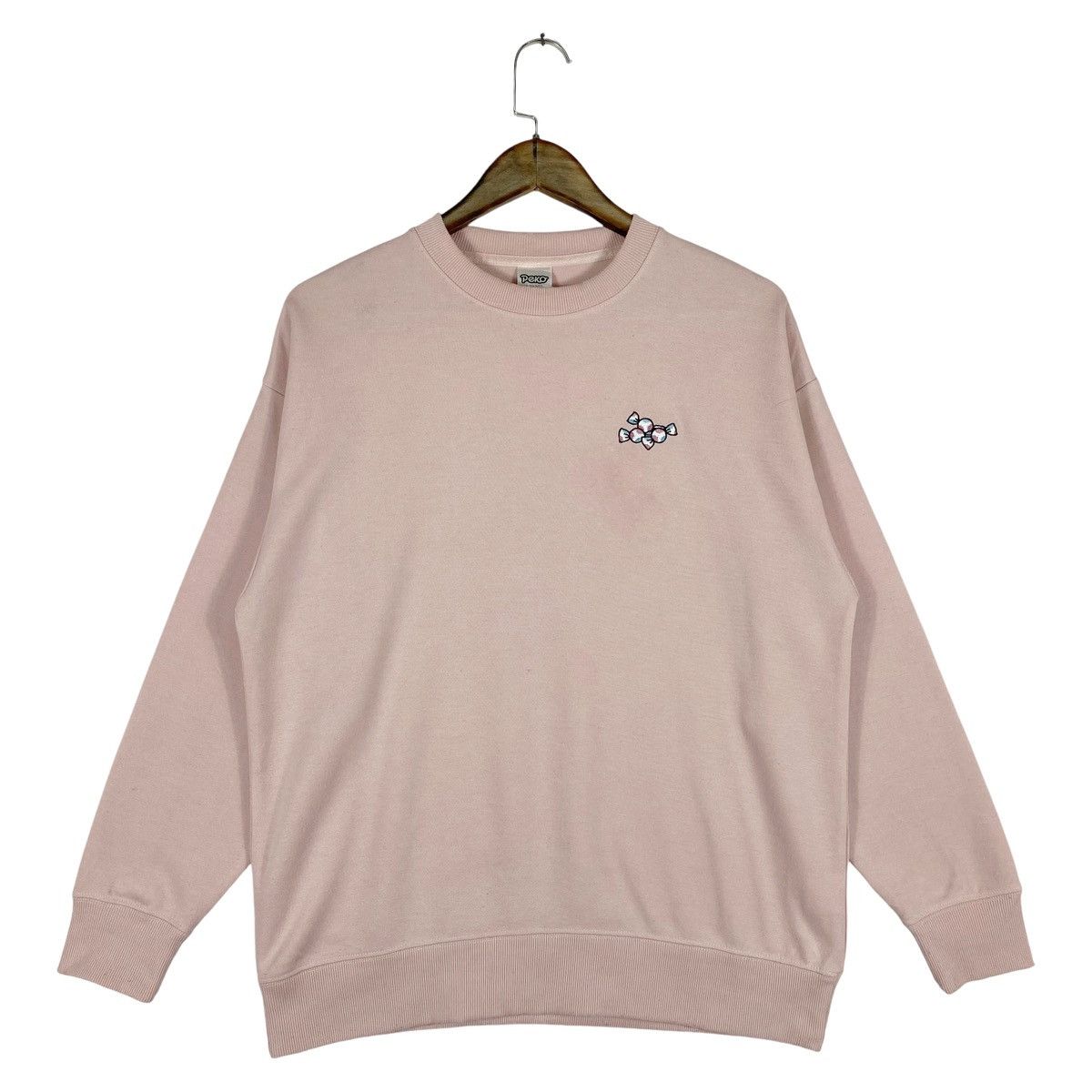 Vintage Vintage Peko Milky Sweatshirt Crewneck Pink Pullover Jumper Size M / US 6-8 / IT 42-44 - 5 Thumbnail