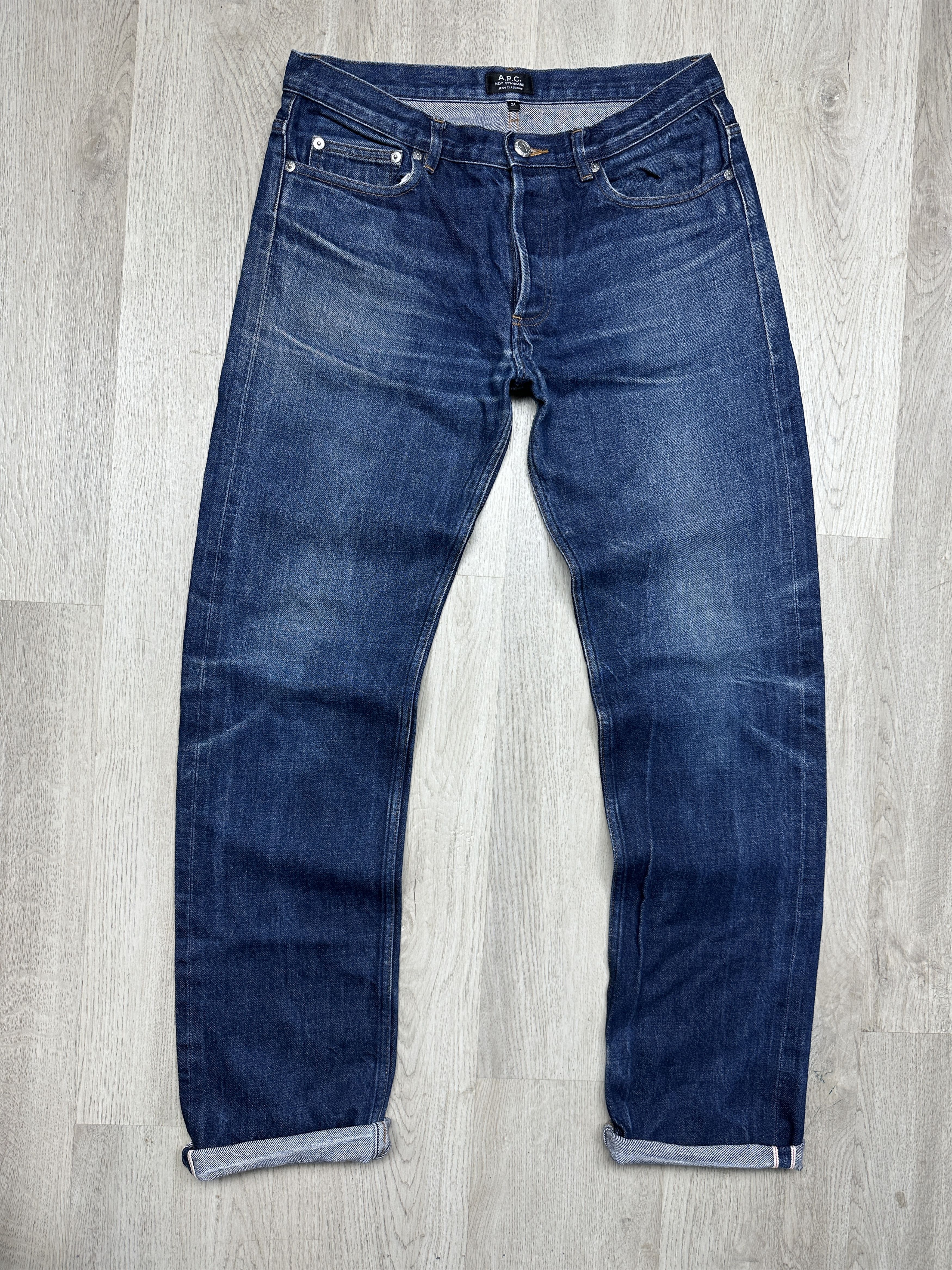 A.P.C. A.P.C. Rue Madame Paris Salvage Denim Pants Jeans Size US 31 - 1 Thumbnail