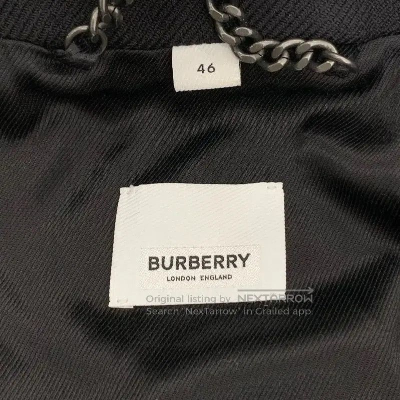 Burberry Burberry Black Wool Men's Coat. Size US S / EU 44-46 / 1 - 5 Thumbnail