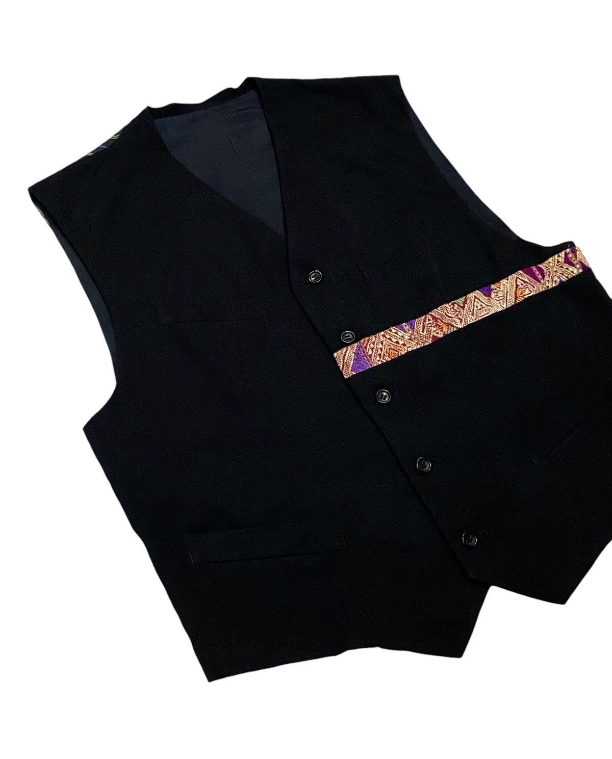 Comme des Garcons Homme Plus Comme Des Garçons Homme Plus AD1991 Wool Outer Shell Vests Size US M / EU 48-50 / 2 - 17 Thumbnail