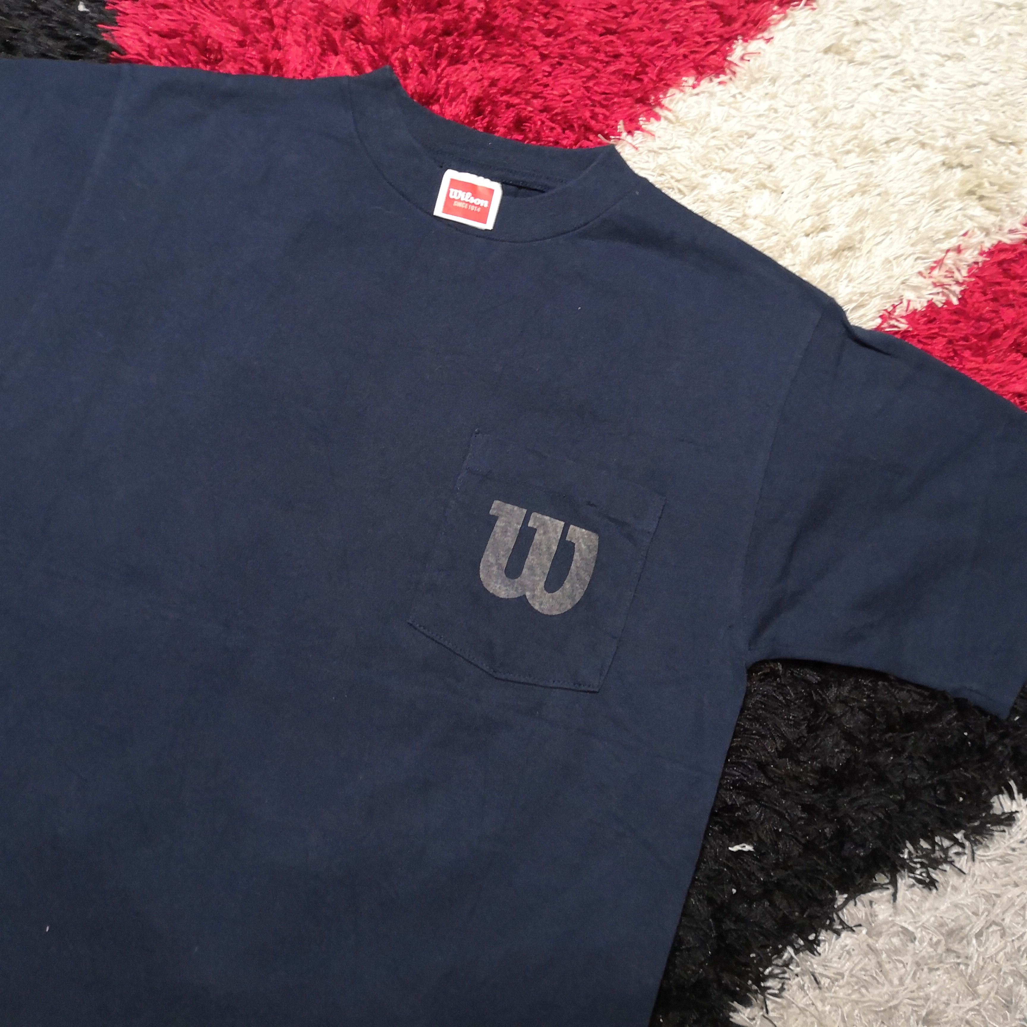 Vintage Vintage 90s Wilson Tshirt Sportswear Crewneck Tees Size US S / EU 44-46 / 1 - 4 Thumbnail