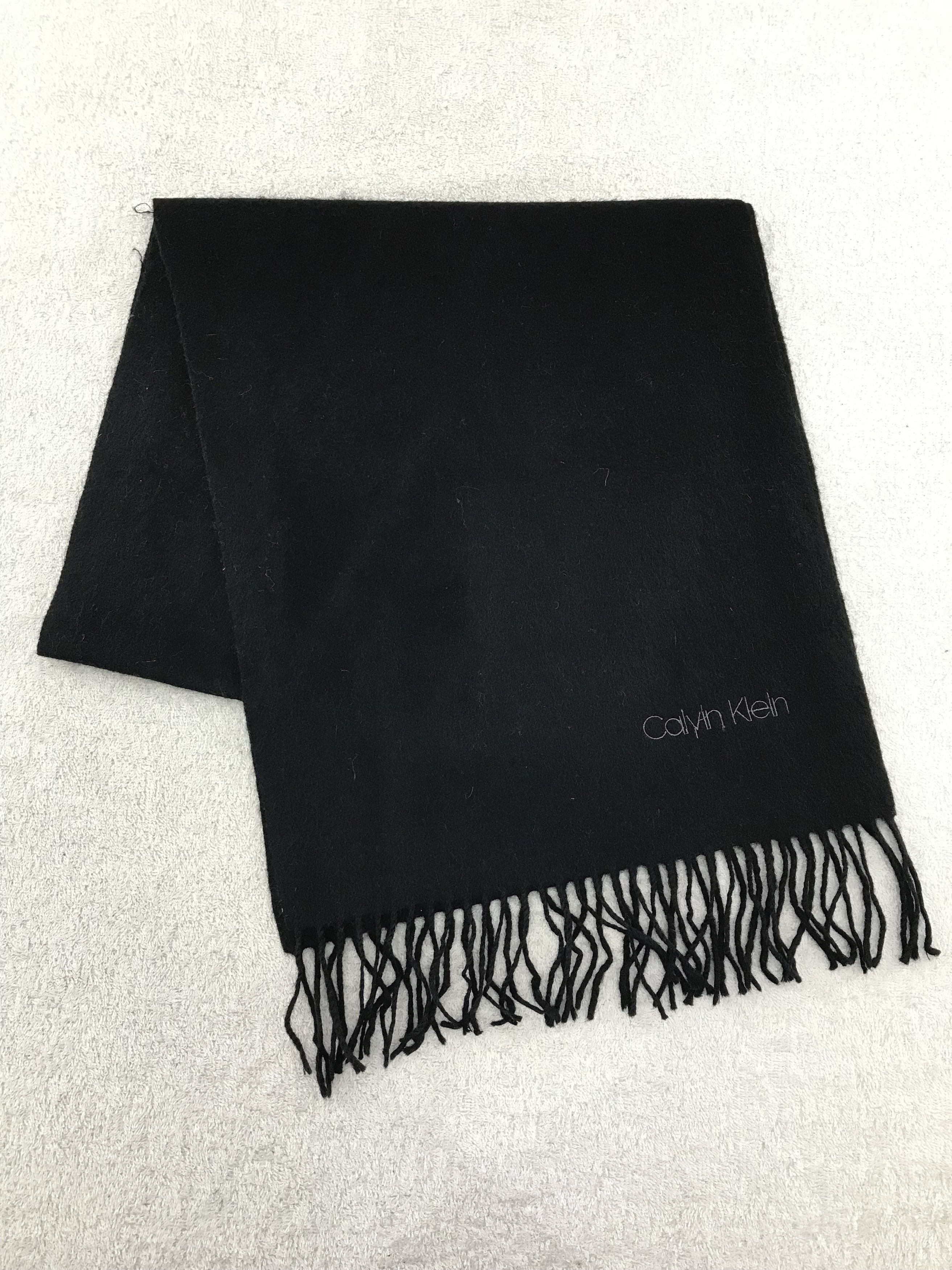 Calvin Klein × Vintage Calvin Klein Scarf / Muffler / Neckwear - WW1116 Size ONE SIZE - 1 Thumbnail