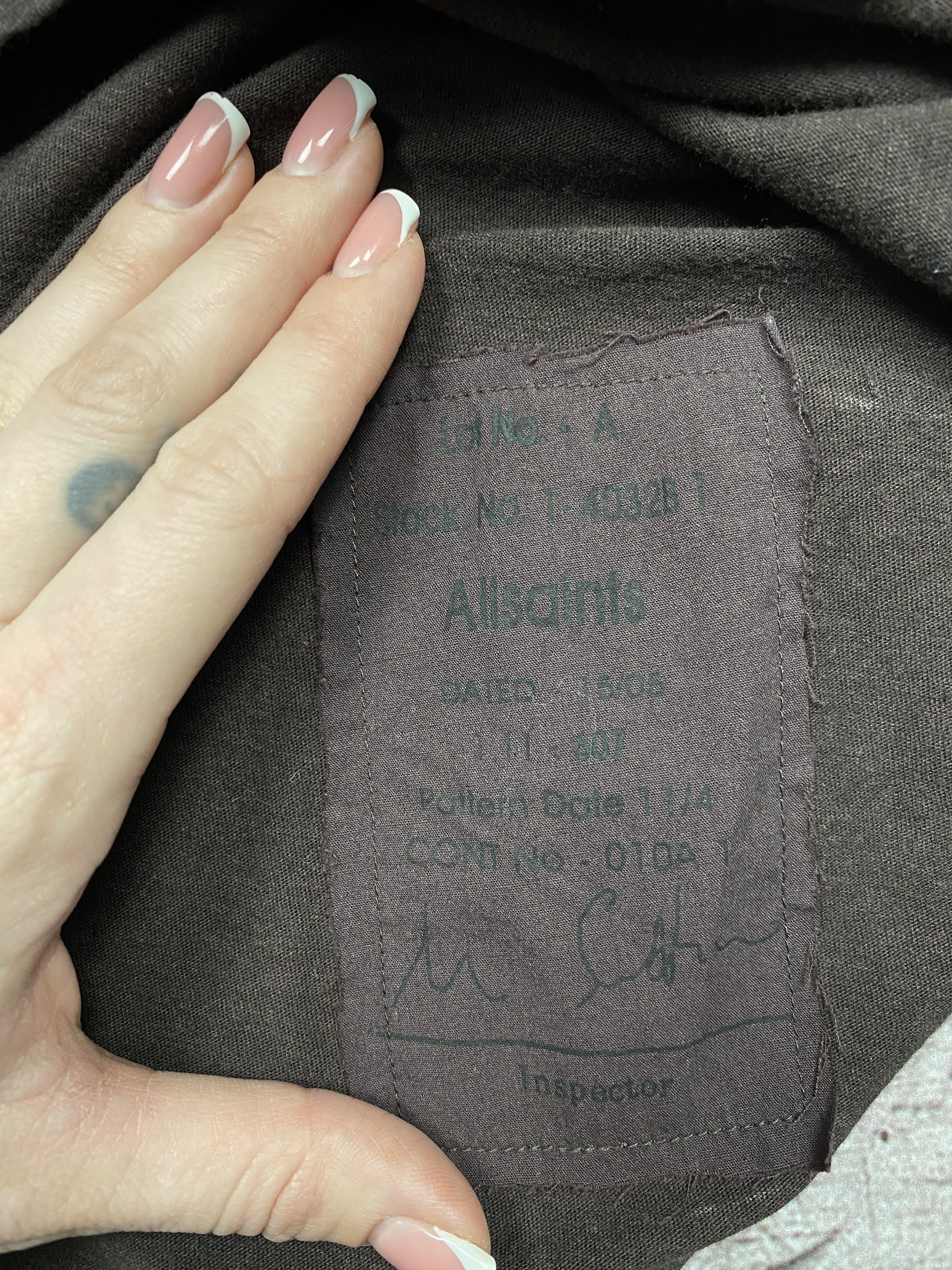 Allsaints Allsaints Mens Bramford Polo Shirt Size US XXL / EU 58 / 5 - 6 Thumbnail