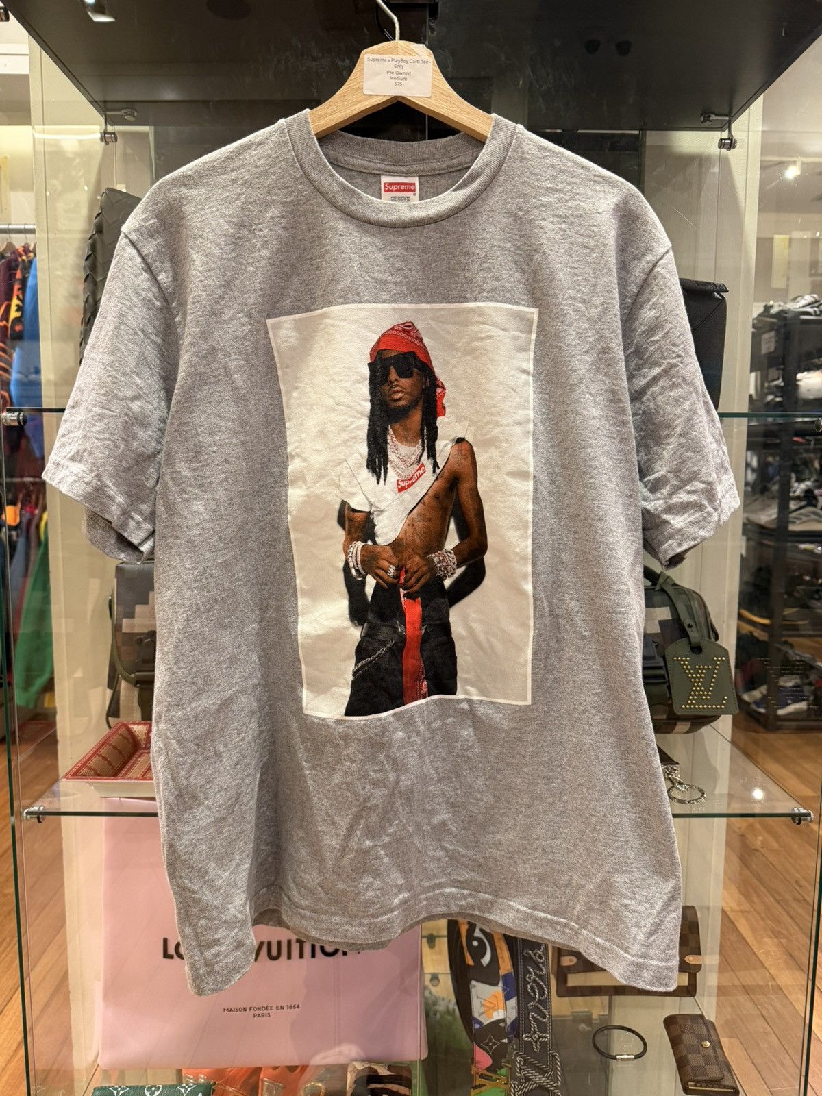 Supreme Supreme Carti Tee - Grey Size US M / EU 48-50 / 2 - 1 Thumbnail