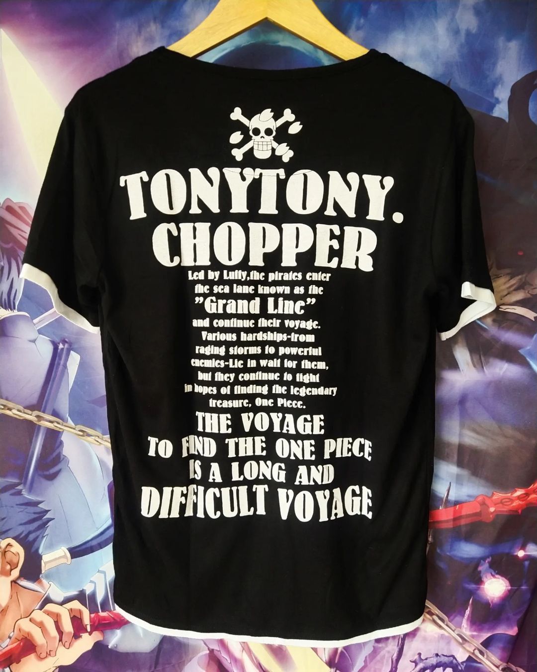 Anime × Japanese Brand × One Piece One Piece Chopper Big Print Official Anime Woman Tees Size L / US 10 / IT 46 - 3 Thumbnail