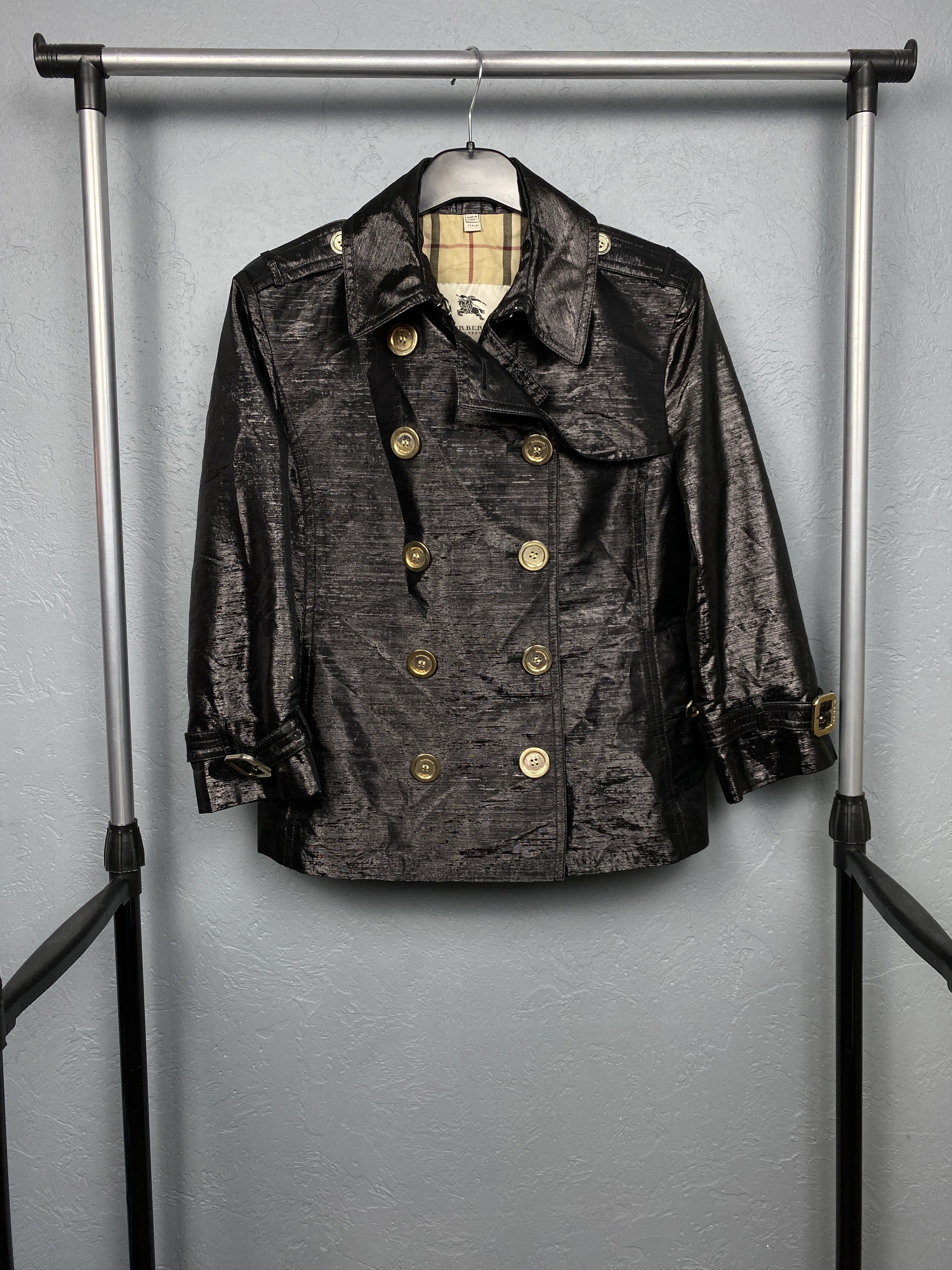 Burberry Burberry Vintage Womens Wool Jacket Size M / US 6-8 / IT 42-44 - 1 Thumbnail