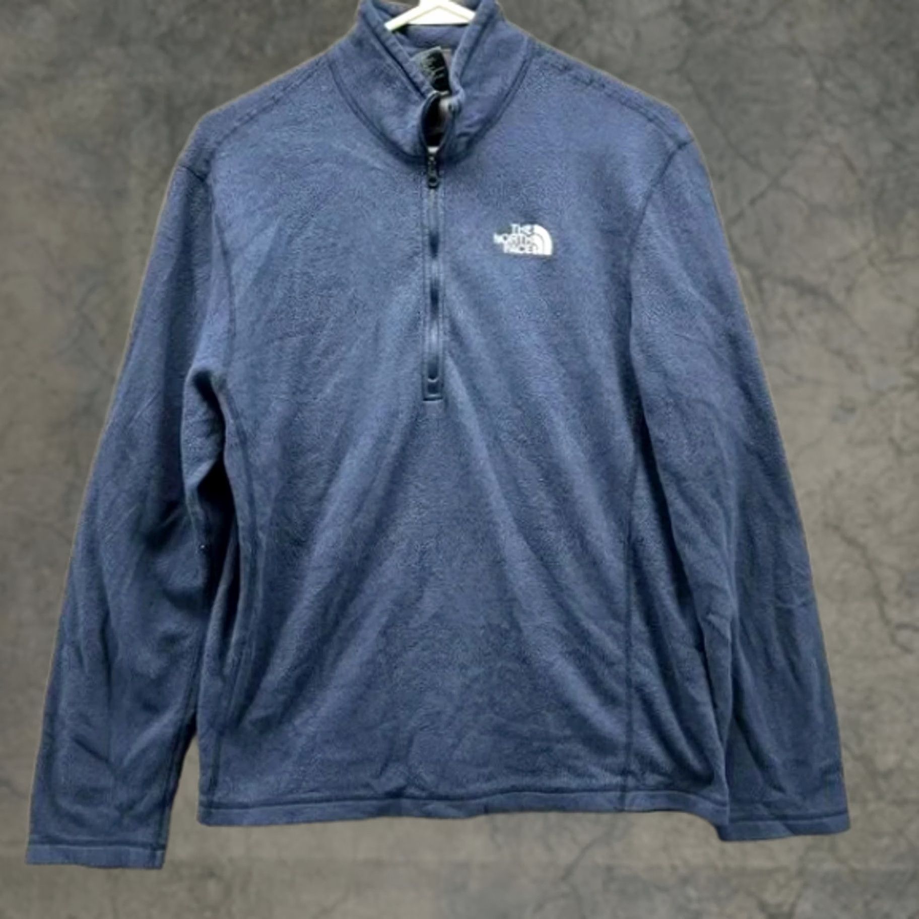 The North Face The North Face Sweater Men Large Blue Half Zip Fleece Pullover Denali Jacket Size US L / EU 52-54 / 3 - 1 Thumbnail