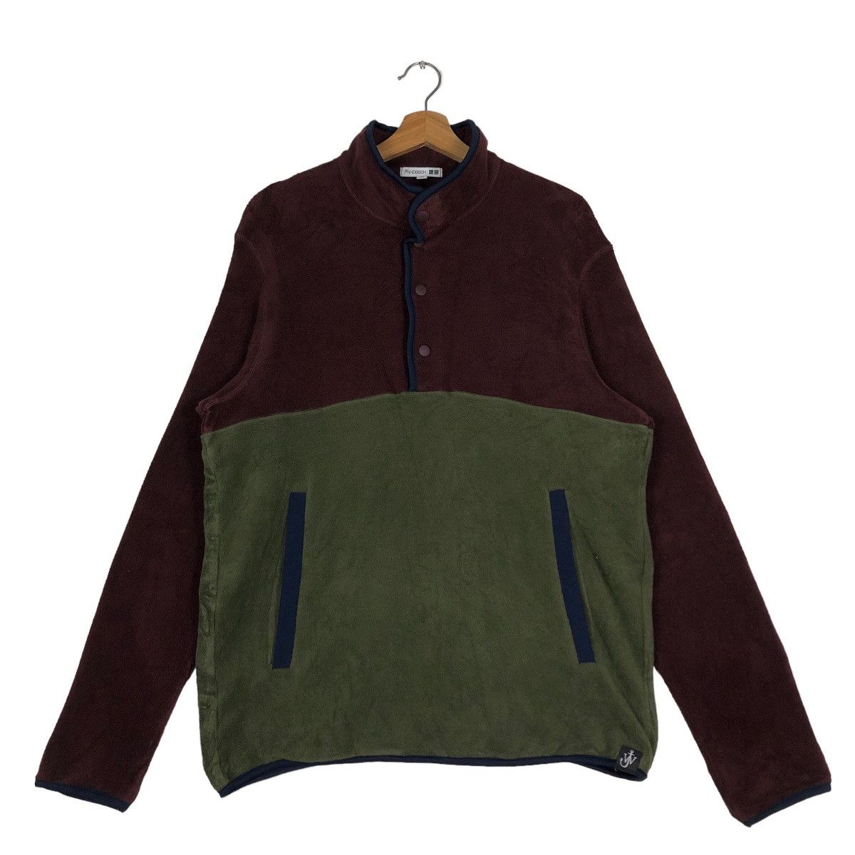 JW Anderson 🔥Vintage Fleece Jacket Anorak Double Colour J.W.Anderson Size US L / EU 52-54 / 3 - 1 Thumbnail