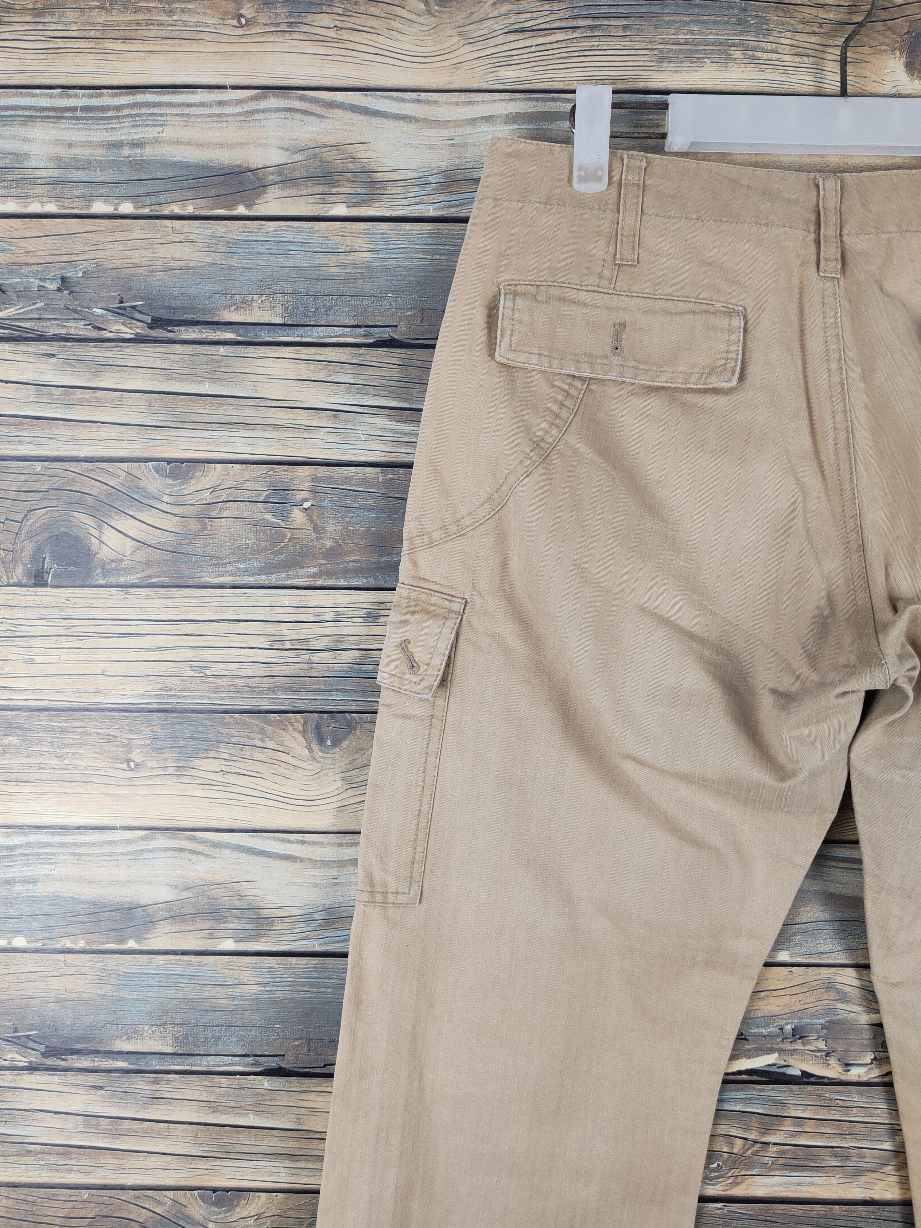 Japanese Brand A.v.v Homme Brown Multipocket Tactical Cargo Pants #W1783 Size US 32 / EU 48 - 8 Thumbnail