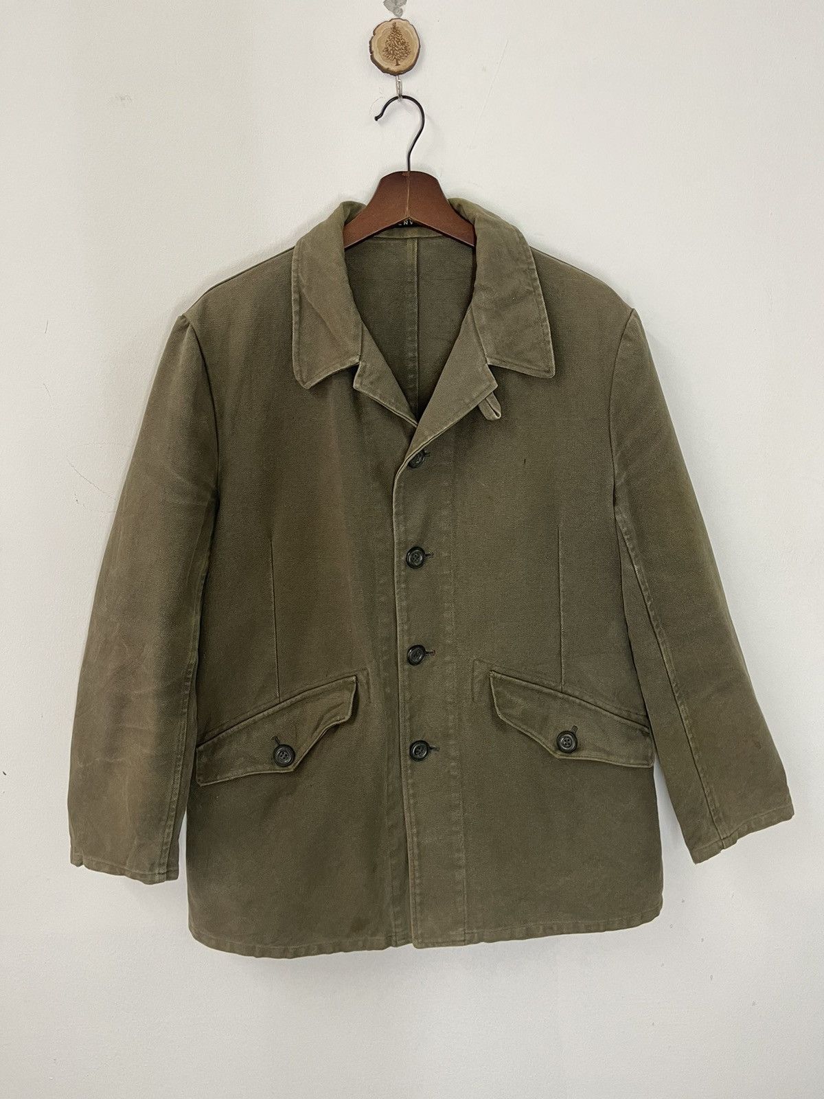 Other VINTAGE DUCK CANVAS JACKET WORKER Size US M / EU 48-50 / 2 - 3 Thumbnail