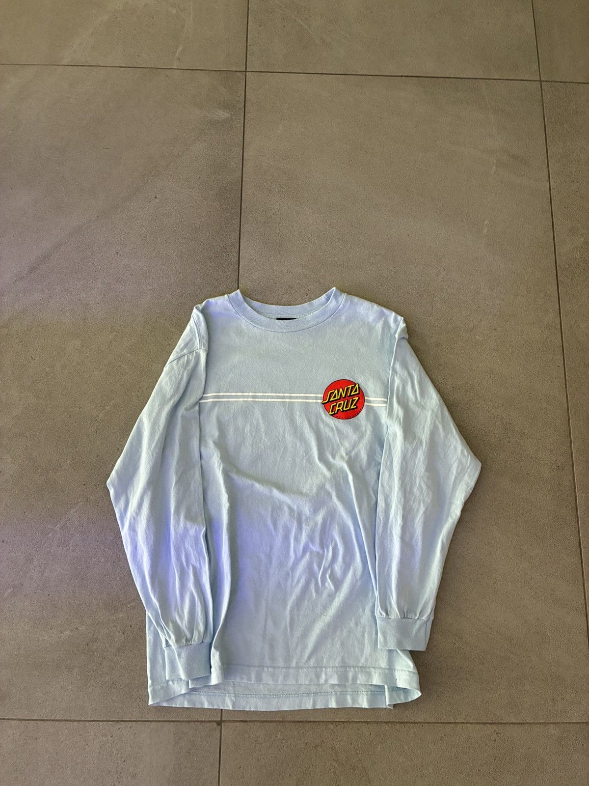 Santa Cruz Skateboards Santa Cruz Long Sleeve T-Shirt Medium Skate Logo Tee Size US M / EU 48-50 / 2 - 1 Thumbnail