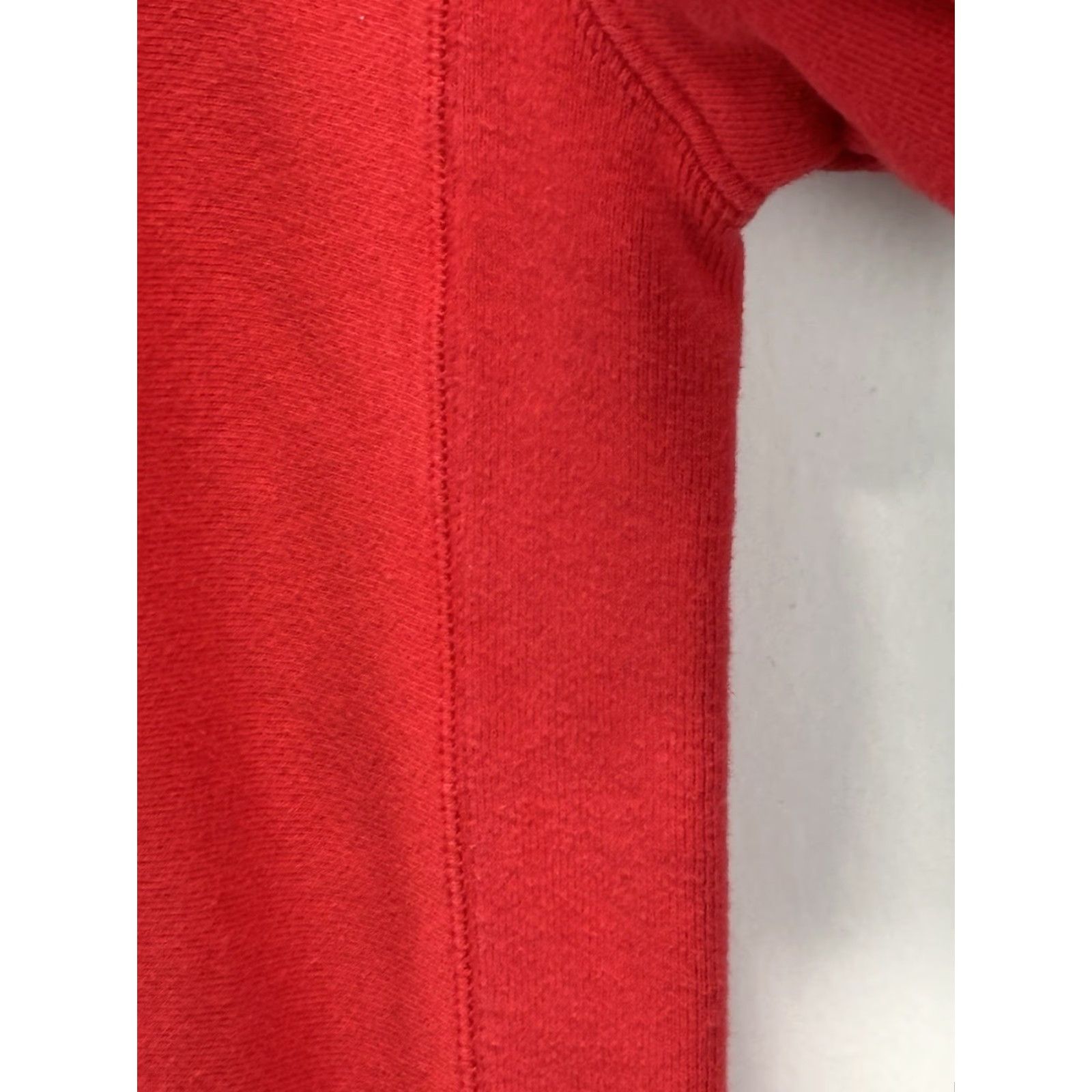 Vintage VINTAGE Champion Reverse Weave Sweatshirt Crew Neck Mens Small Red Cotton Blend Pullover Heavy Reversible 90s Size US S / EU 44-46 / 1 - 4 Thumbnail