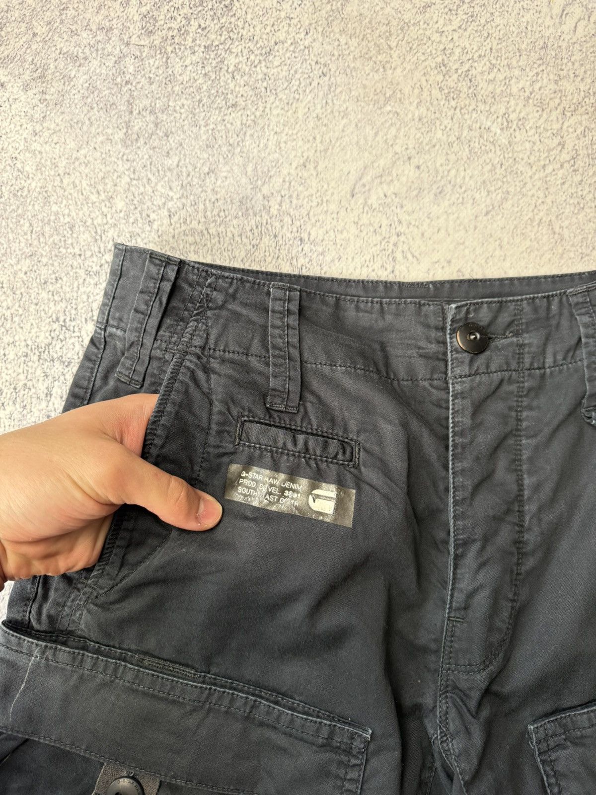 G-Star Vintage G Star Raw Cargo Pants Streetwear Japanese Y2K Size US 30 / EU 46 - 6 Thumbnail