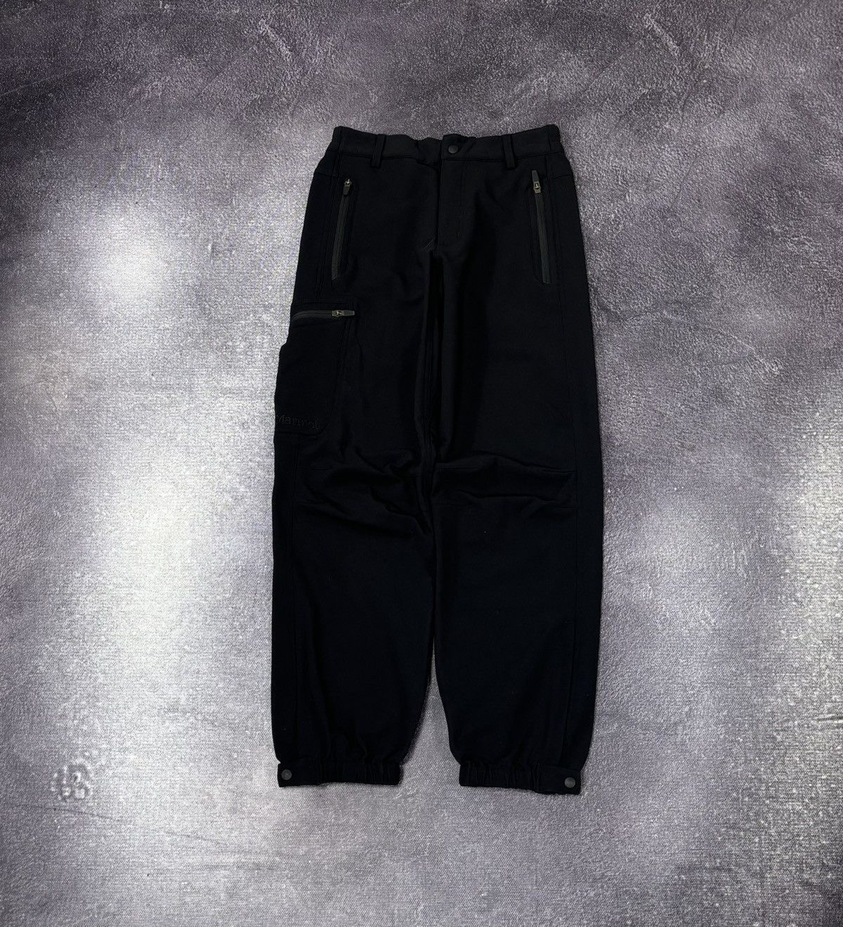 Marmot Vintage Marmot Men’s Heavy Nylon Zip Black Outdoor Pants Size US 30 / EU 46 - 1 Thumbnail