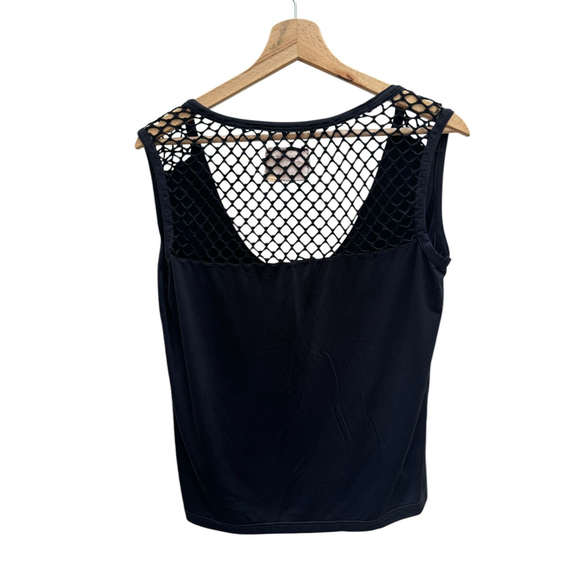 Jean Paul Gaultier Black Mesh Fusion Tank top Size US M / EU 48-50 / 2 - 3 Thumbnail