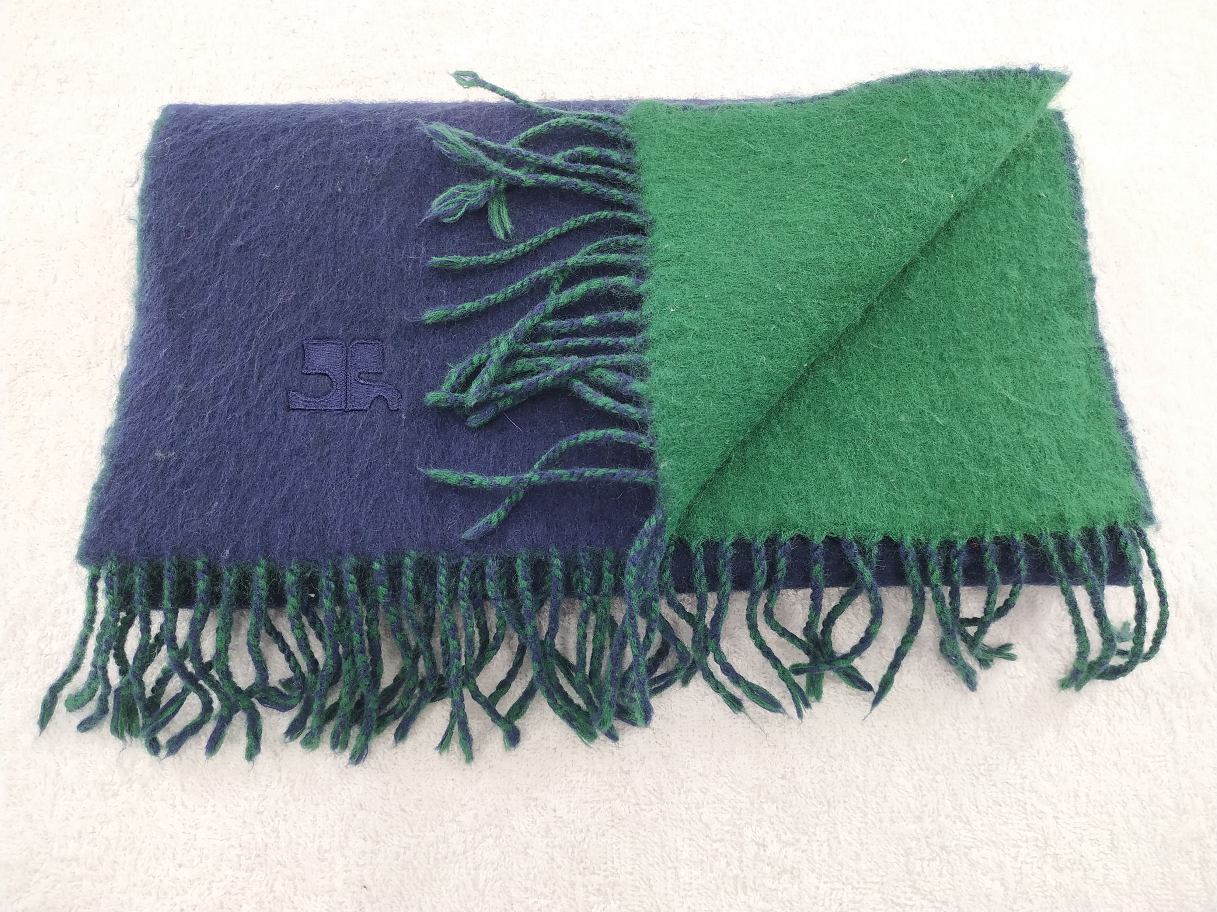 Courreges Vintage Courreges Scarf/Muffler/Neckwear MF395 Size ONE SIZE - 3 Thumbnail