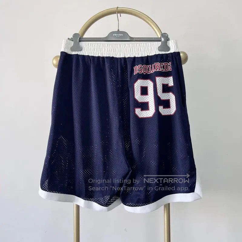 Dsquared2 DSQUARED2 Men's Summer Blue Sports Shorts . Size US 34 / EU 50 - 4 Thumbnail