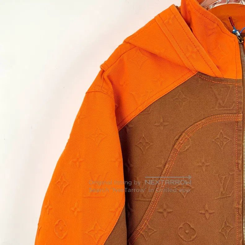 Louis Vuitton Louis Vuitton Color-block logo embossed full-print cotton Size US L / EU 52-54 / 3 - 3 Thumbnail