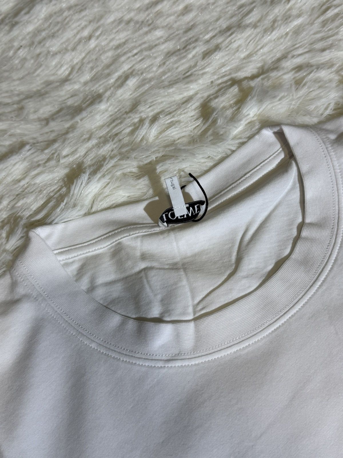 Loewe LOEWE Relaxed Fit T Shirt White Size US XL / EU 56 / 4 - 4 Thumbnail