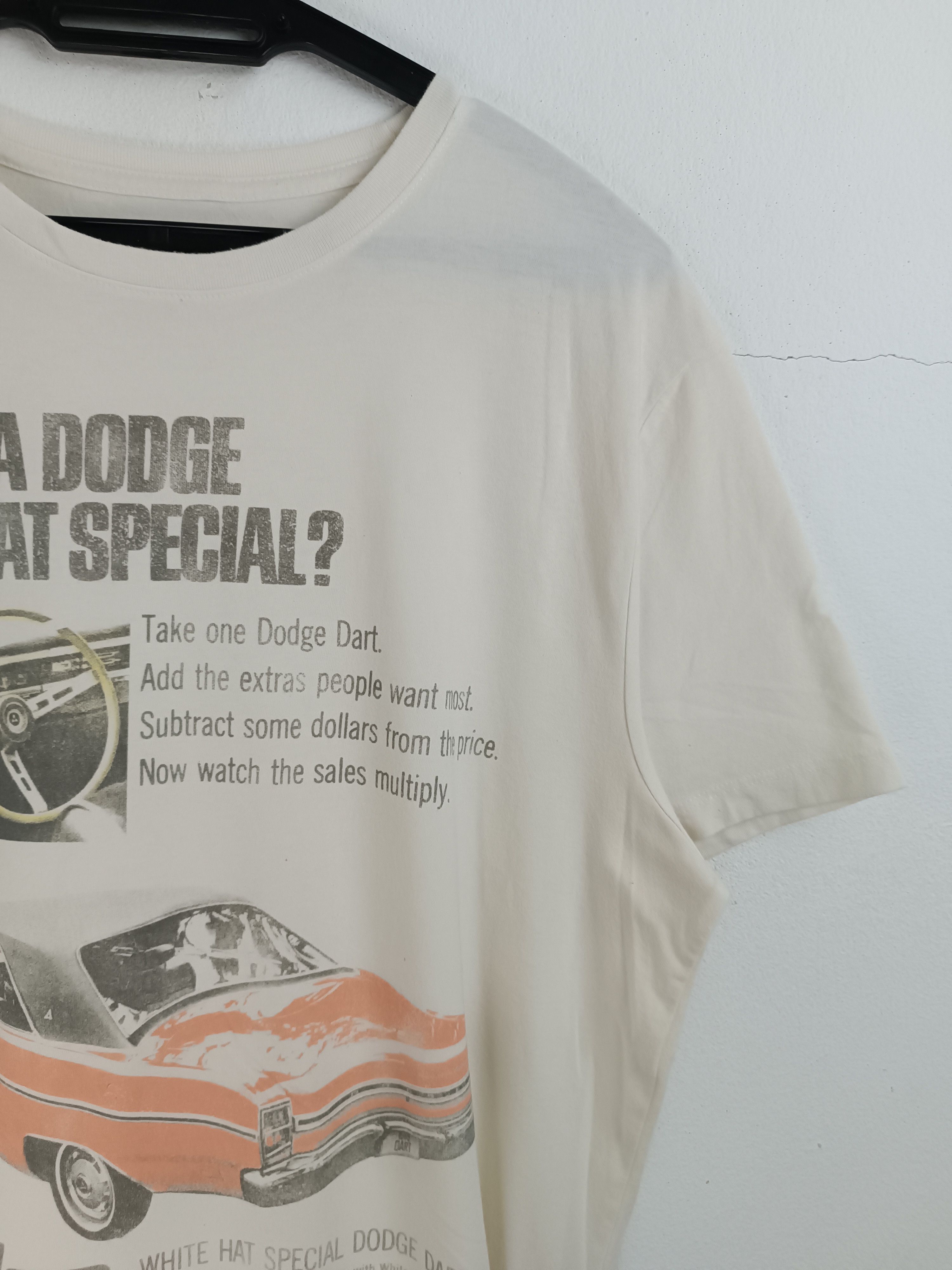 Vintage VINTAGE DODGE WHITE HAT 80'S CAR AUTO mustang jaguar hellcat Size US L / EU 52-54 / 3 - 6 Thumbnail