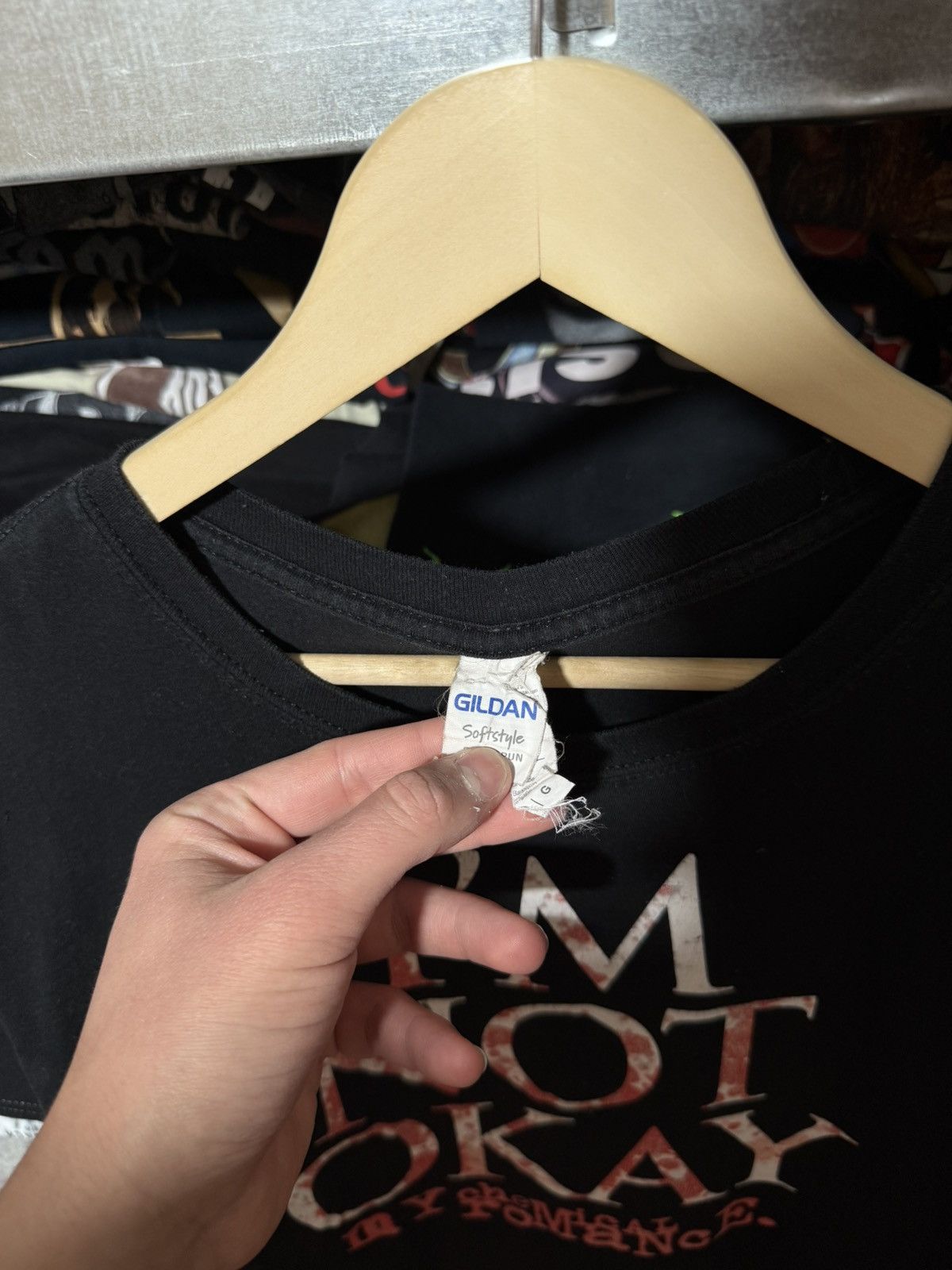 Band Tees Vintage 2000’s I'm Not Okay My Chemical Romance T-Shirt Y2K Size US L / EU 52-54 / 3 - 4 Thumbnail