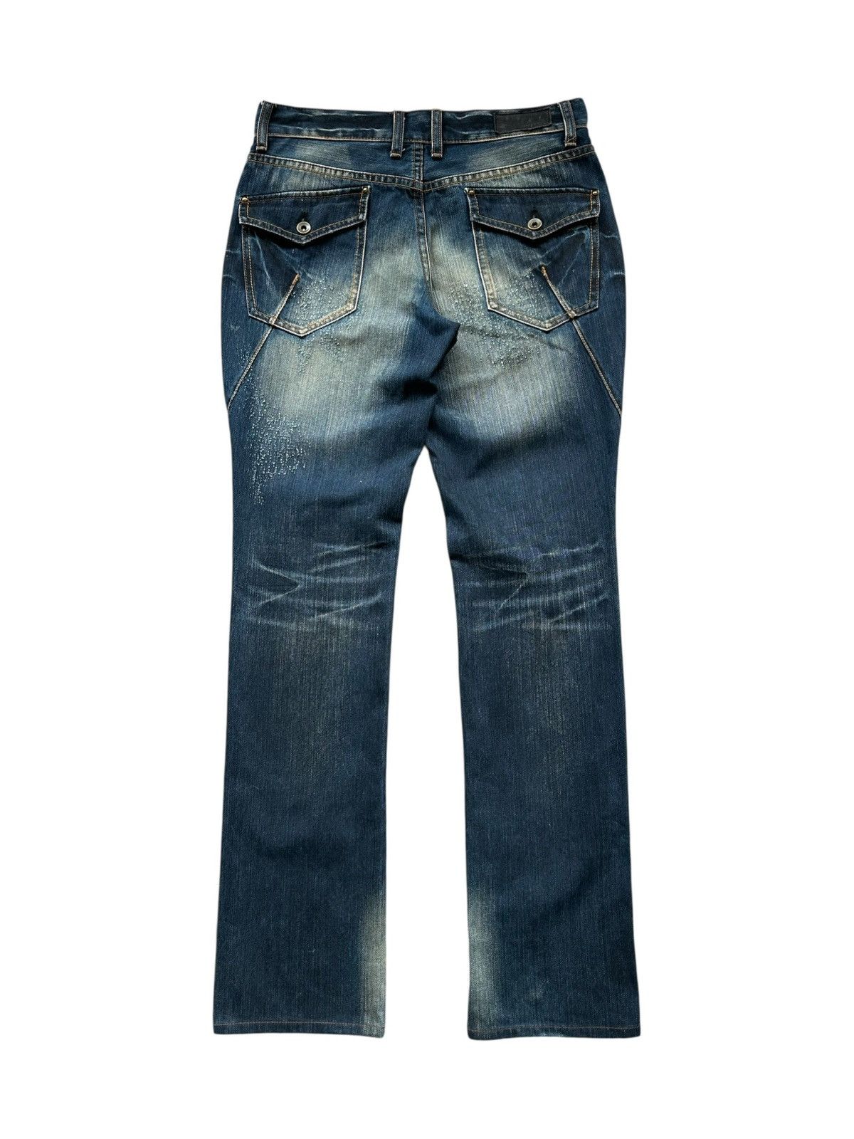 Boycott 2000's Boycott - Indigo distressed blue jeans Size US 31 - 4 Thumbnail