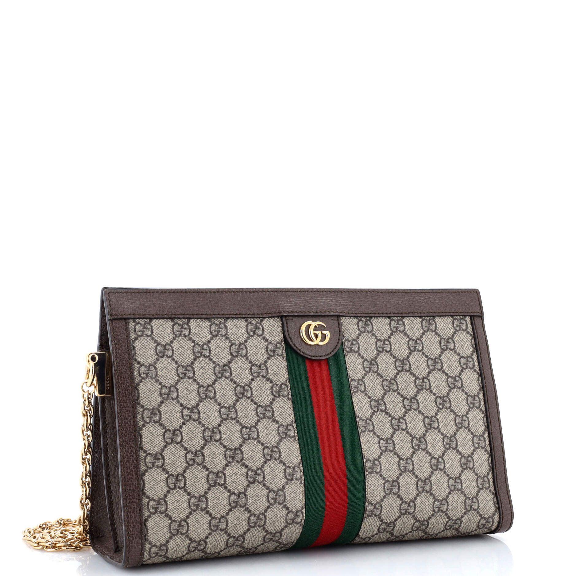 Gucci Ophidia Chain Shoulder Bag GG Coated Canvas Medium Size ONE SIZE - 1 Thumbnail