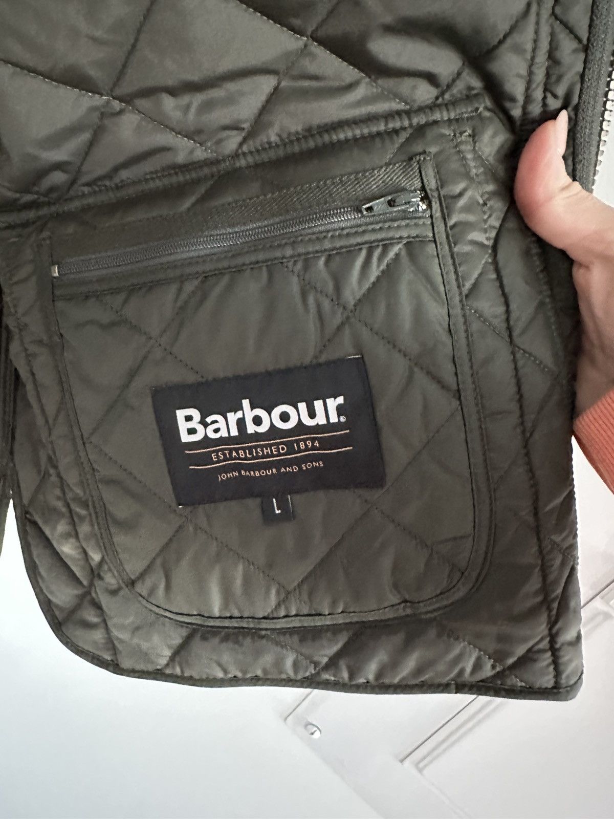 Barbour Barbour Quilted Green Vest Mens Size US L / EU 52-54 / 3 - 9 Thumbnail