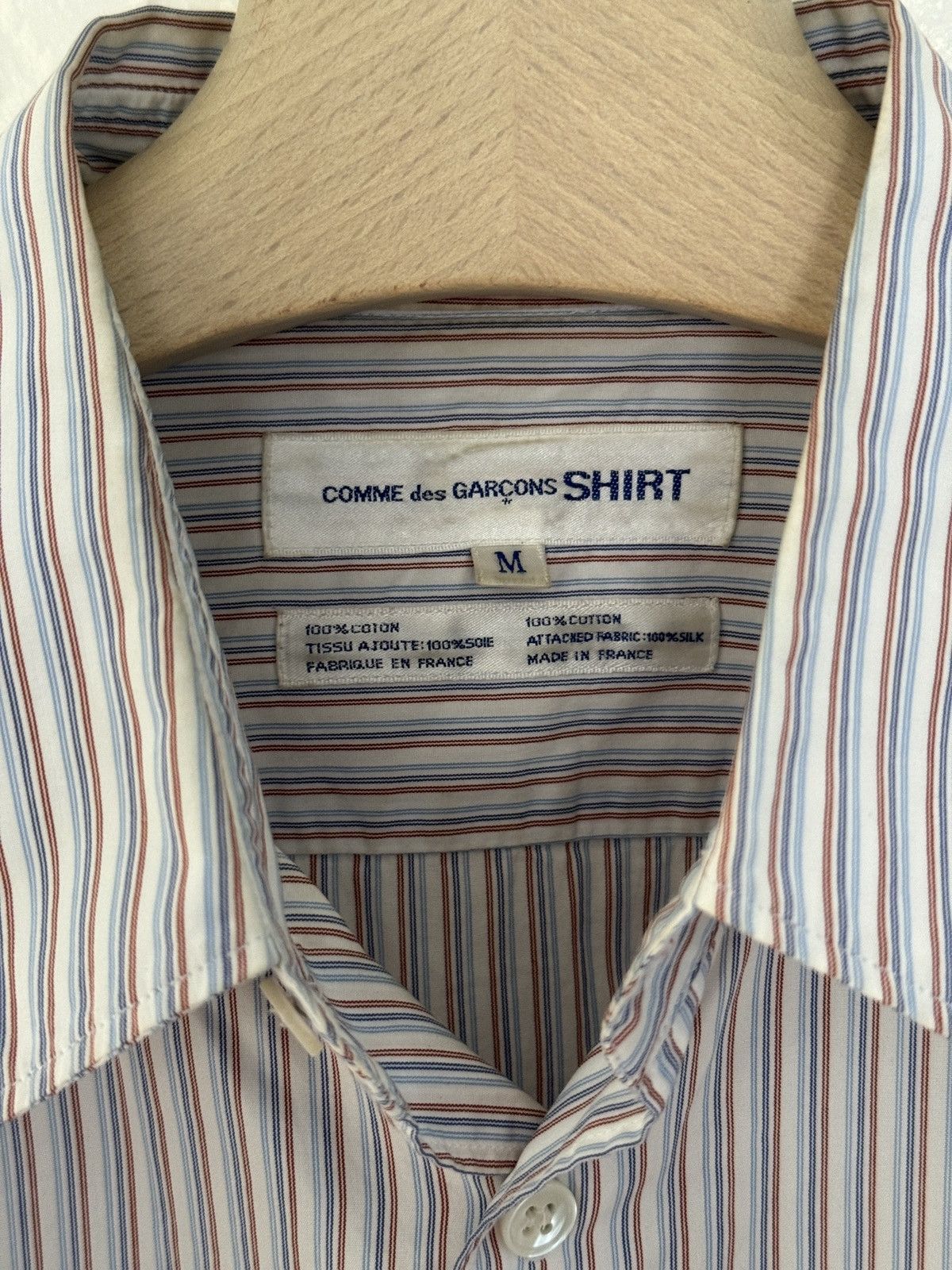 Comme des Garcons SHIRT Queen of the Mods Striped Shirt Size US M / EU 48-50 / 2 - 3 Thumbnail