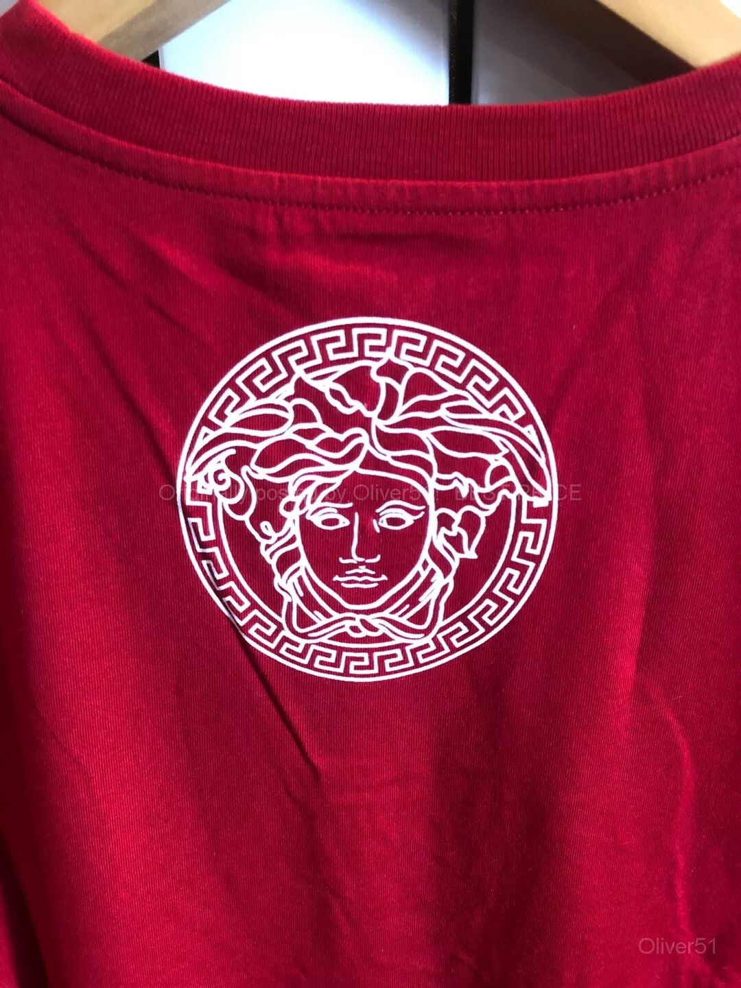 Versace Versace Italy-Made Medusa Red Short Sleeve BFAJIJK413 Size US M / EU 48-50 / 2 - 4 Thumbnail