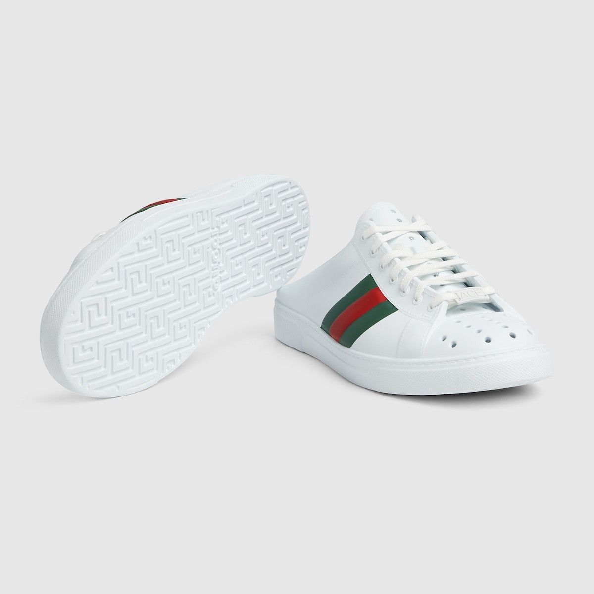 Gucci o1s1wg110125 Ace Mules With Web in Multicolor Size US 6.5 / EU 39-40 - 6 Thumbnail
