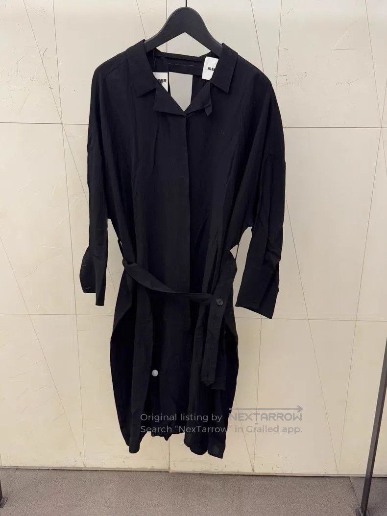 Jil Sander Jil Sander size M Geometric Cut Shirt Dress Size 23" - 4 Thumbnail