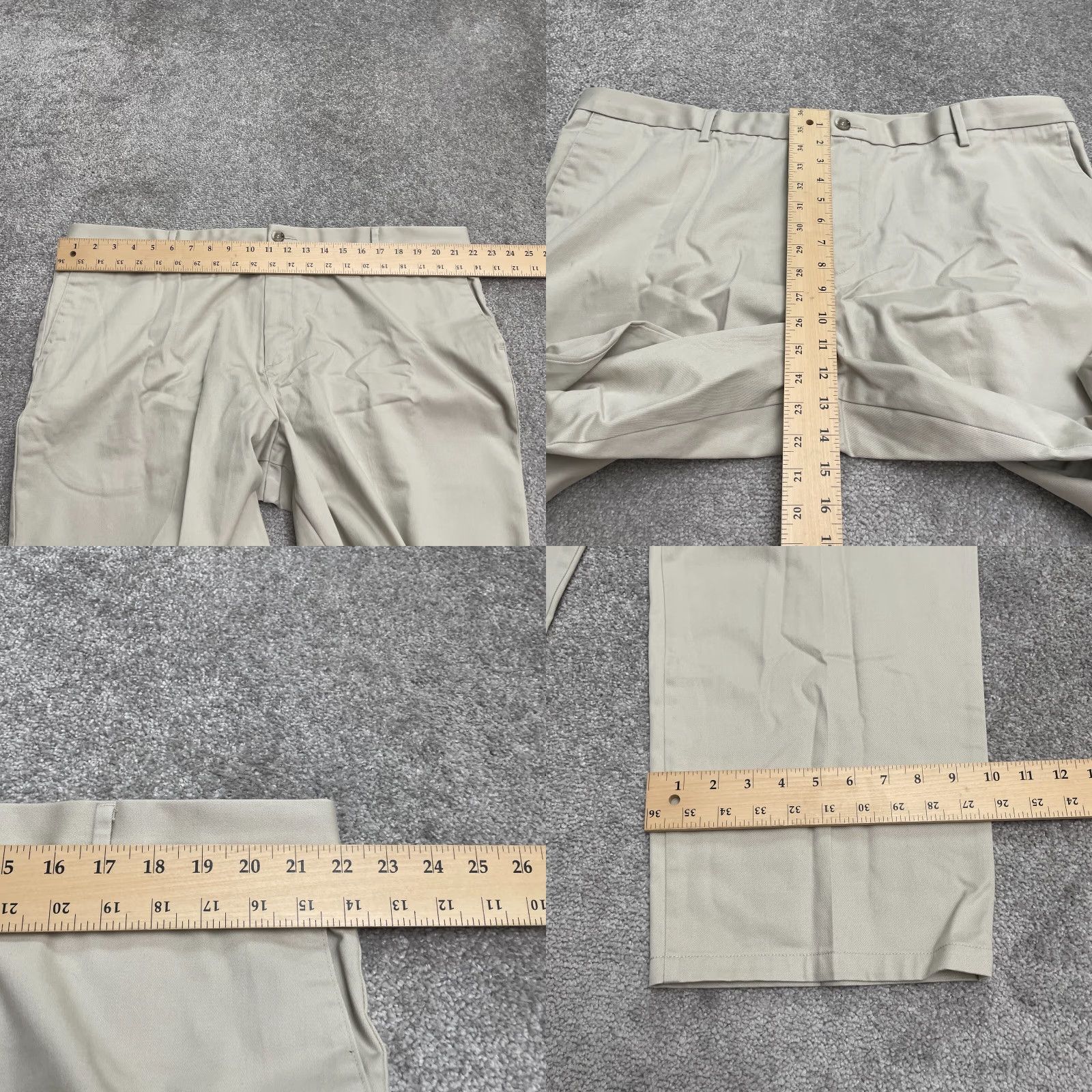Dockers DOCKERS Pants Khakis Straight Leg Mens 44x30 Beige Classic Fit Size US 44 / EU 60 - 9 Thumbnail