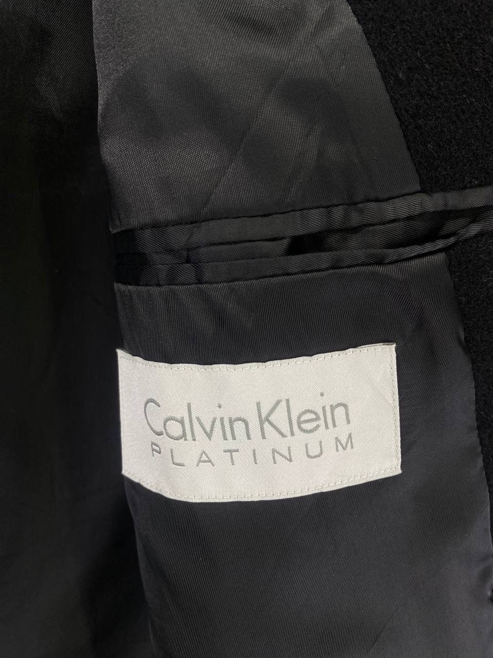 Calvin Klein Vintage Calvin Klein Platinum Wool Long Jacket Size US M / EU 48-50 / 2 - 8 Thumbnail