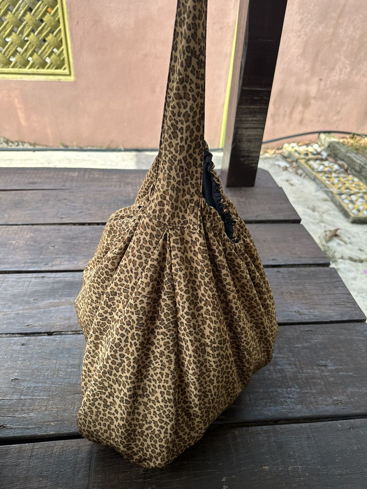 Bottega Veneta Bottega veneta Leopard riversible shoulder bag Size ONE SIZE - 16 Thumbnail