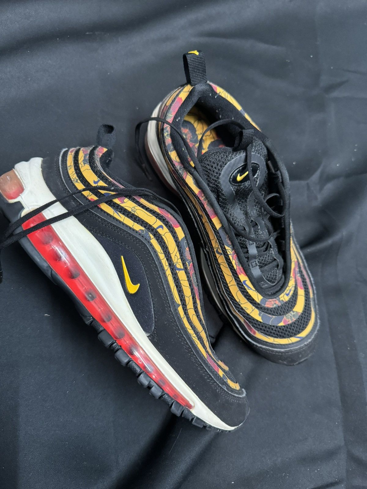 Nike Nike Air Max 97 Floral Black Size US 8.5 / EU 41-42 - 11 Thumbnail