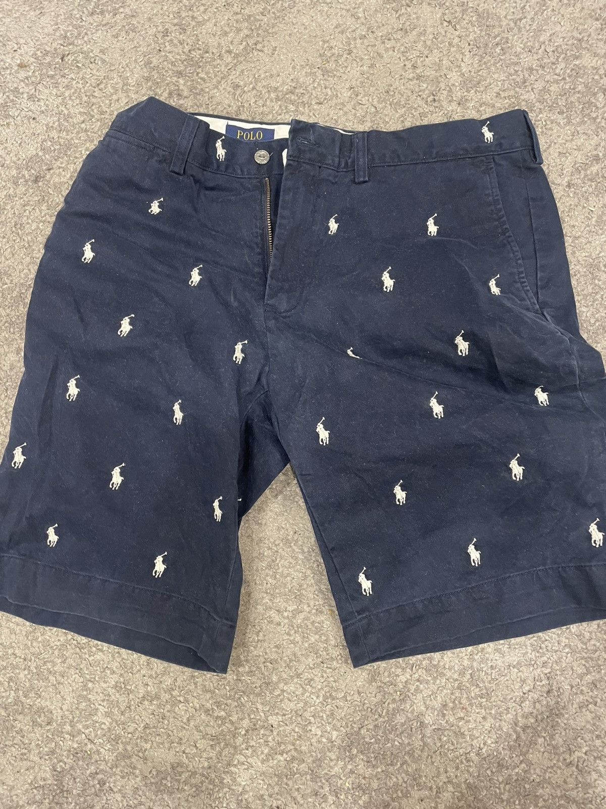 Vintage Polo Ralph Lauren jeans shorts Size US 34 / EU 50 - 1 Thumbnail