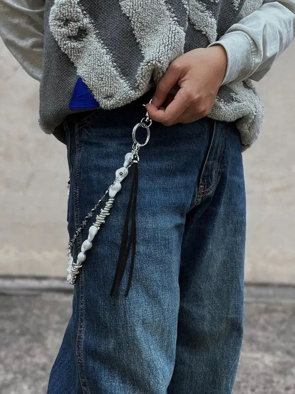 Jewelry Pearl Double Layered Wallet Chain Size ONE SIZE - 2 Thumbnail
