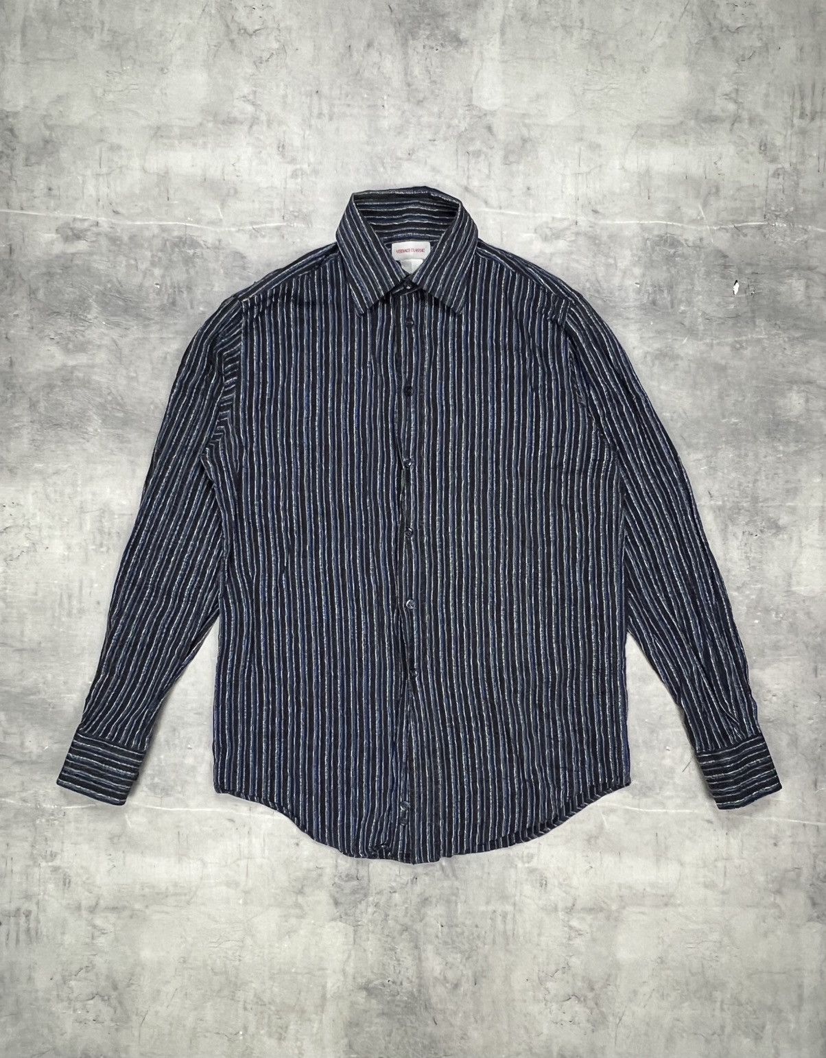 Versace Versace classic Monogram Shirt Size US L / EU 52-54 / 3 - 1 Thumbnail