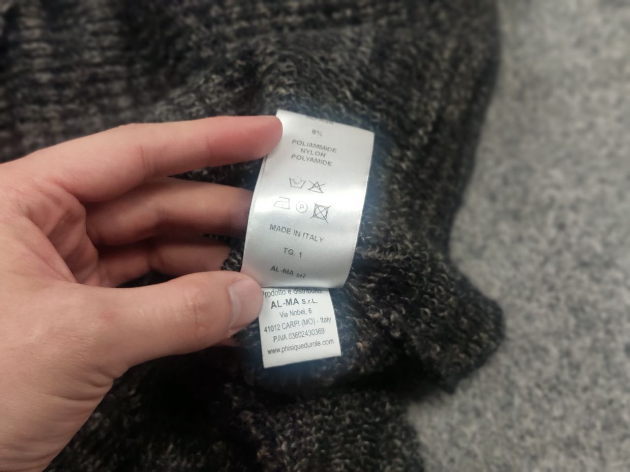 Other Phisique Du Role PDR Oversized Slouchy Knit Sweater Tank Size L / US 10 / IT 46 - 12 Thumbnail